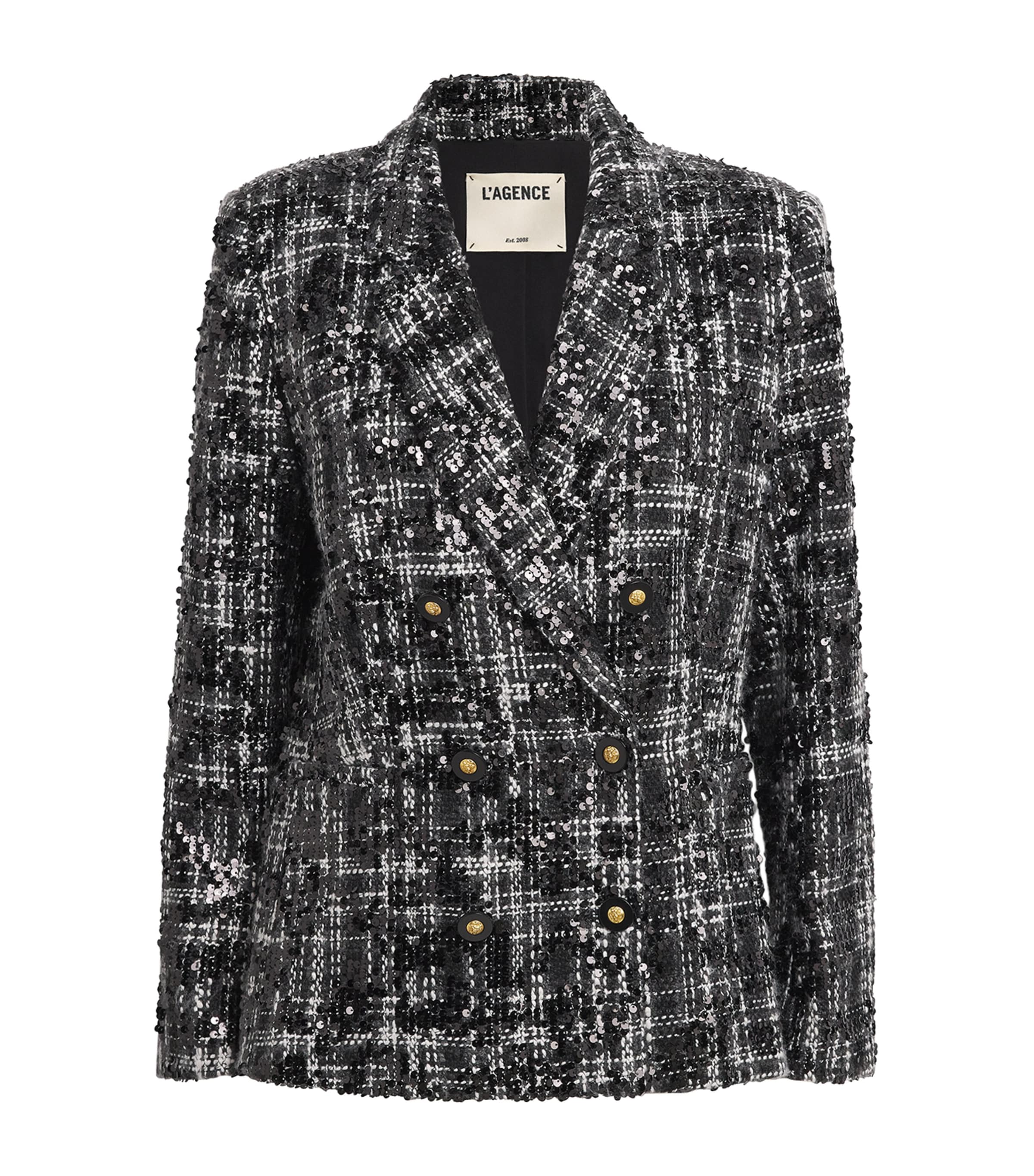 Tweed Sequinned Colin Blazer