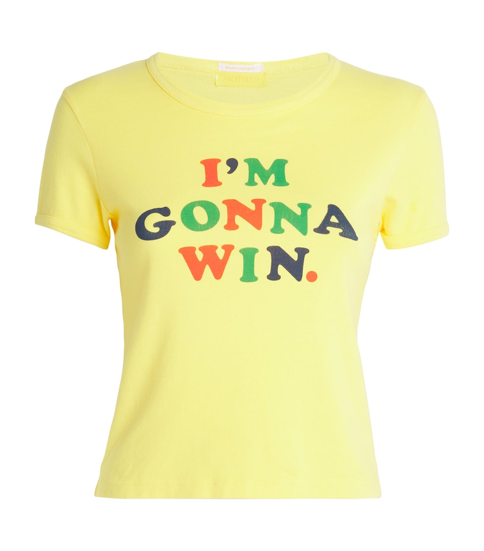 Graphic Print The Itty Bitty Ringer T-Shirt