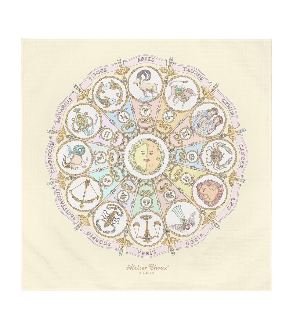 Organic Cotton Zodiac Swaddle Blanket