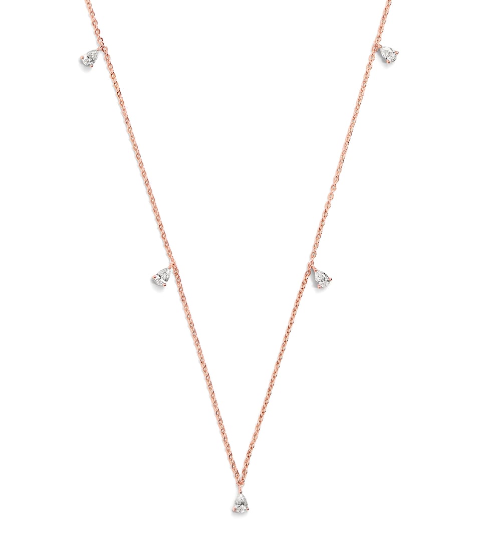 Rose Gold and Diamond Necklace (0.80ct)