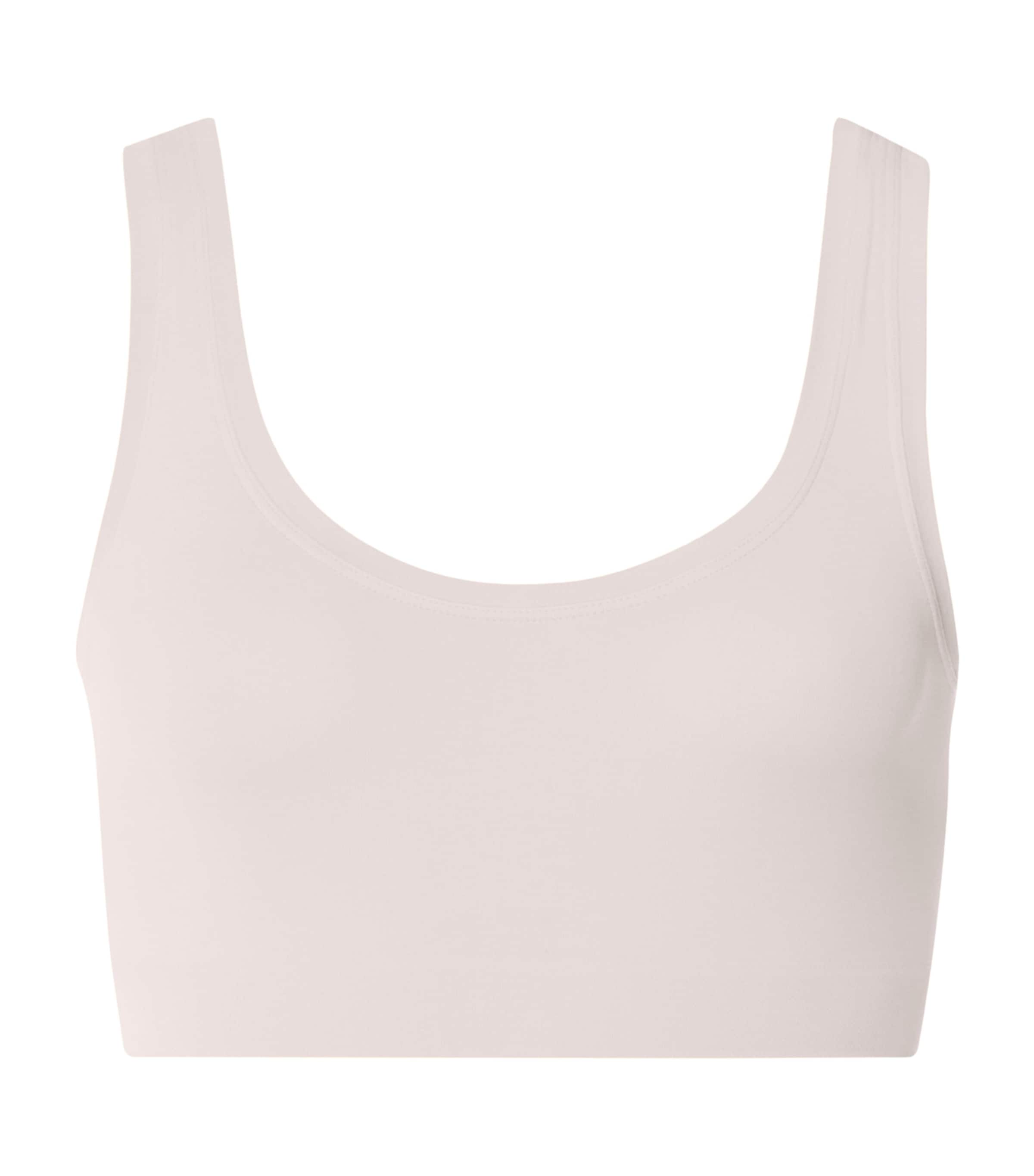 Hanro Womens Touch Feeling Crop Top Honeydew