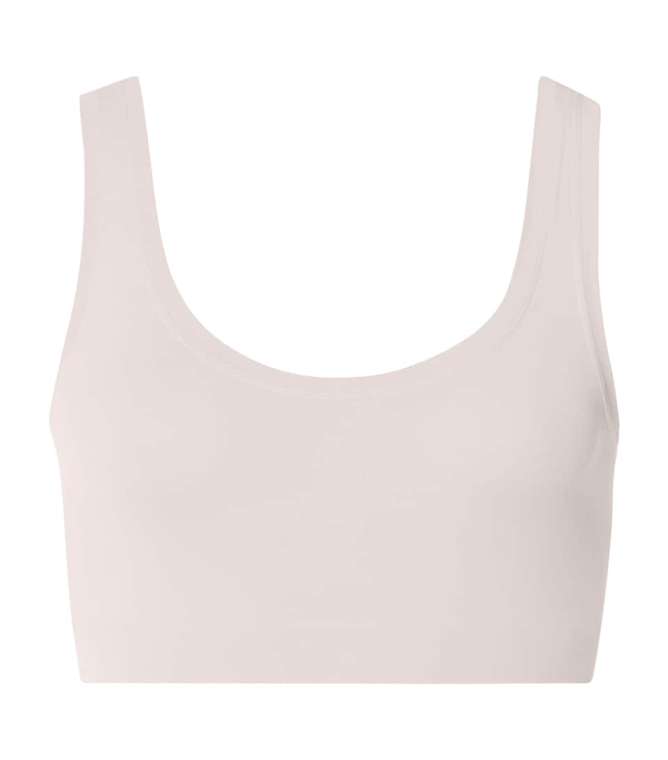 Hanro Womens Touch Feeling Crop Top Honeydew