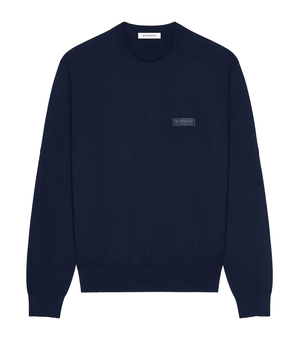 Givenchy Mens Wool Logo Sweater