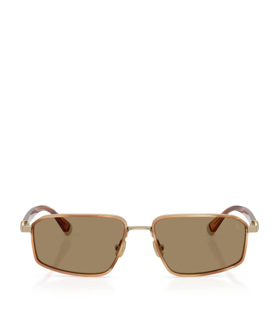 Titanium Rectangle Jarama Sunglasses