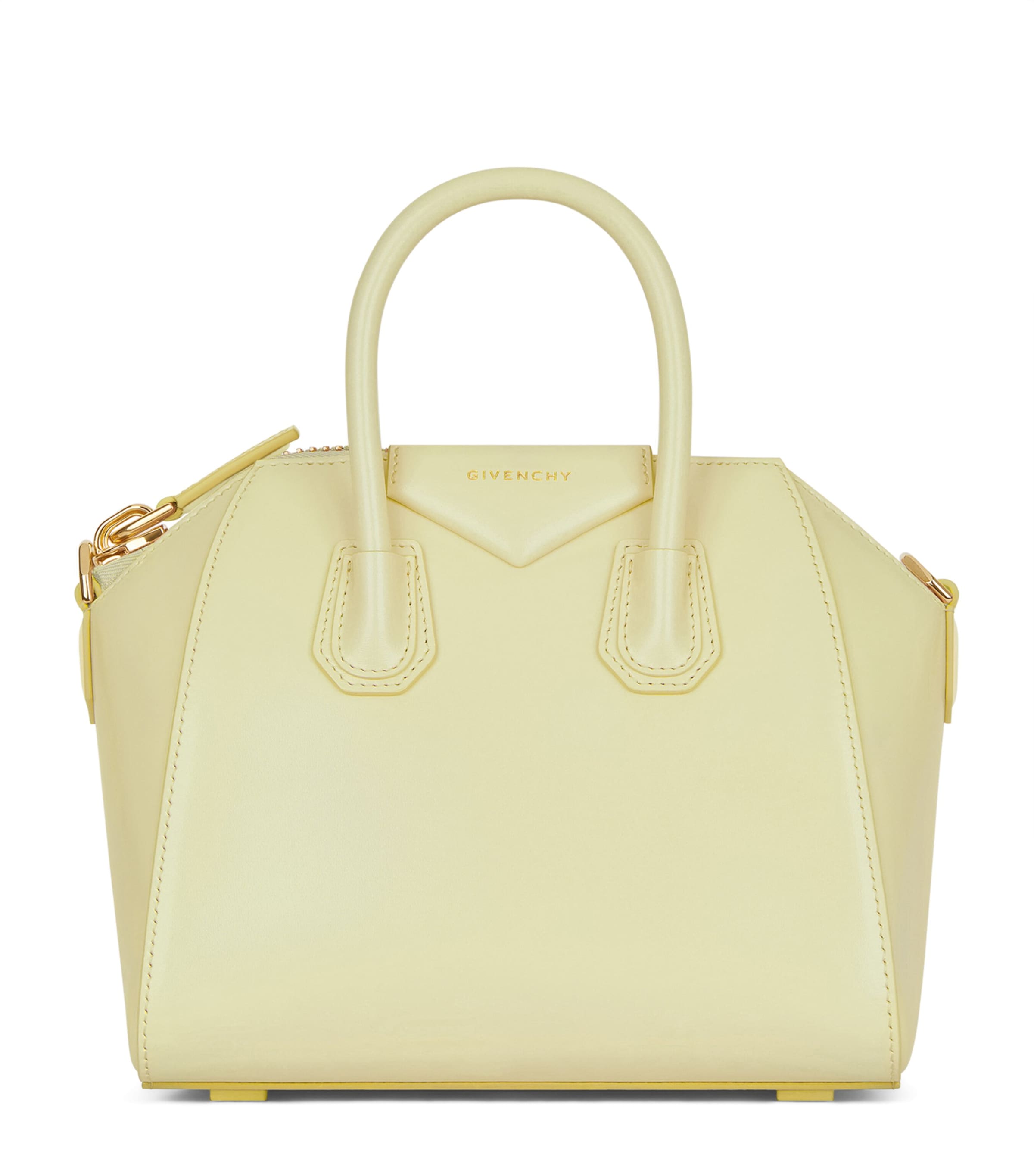 Mini Leather Antigona Top-Handle Bag