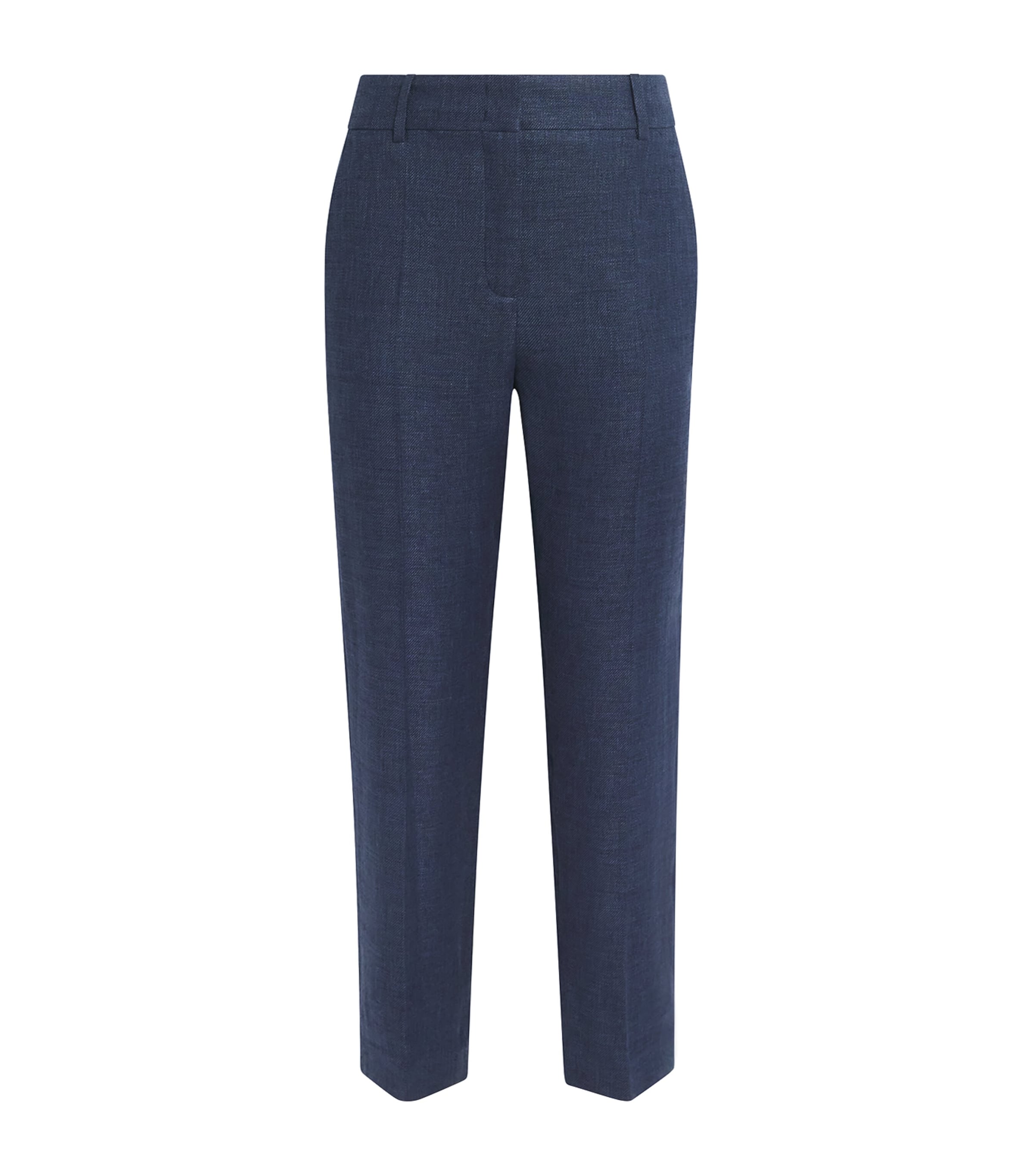 Eleventy Womens New York Straight Trousers Blu Nuovo