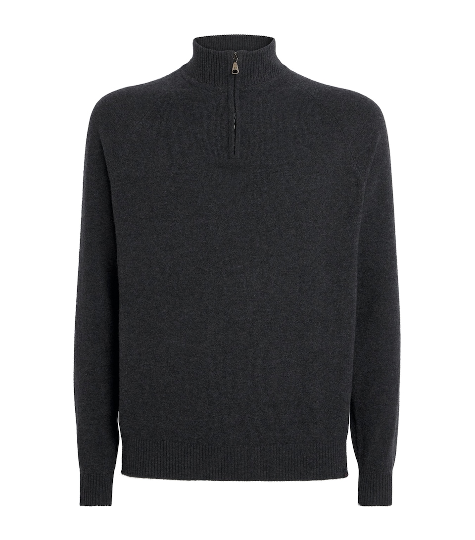 Cashmere Half-Zip Finley Sweater