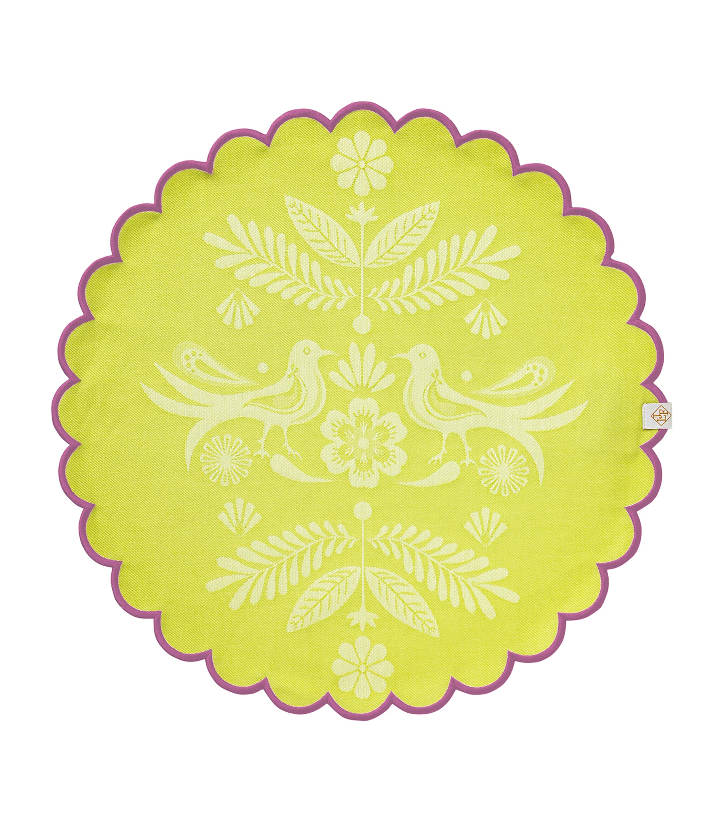 Cotton Alegria Round Placemat (38cm)