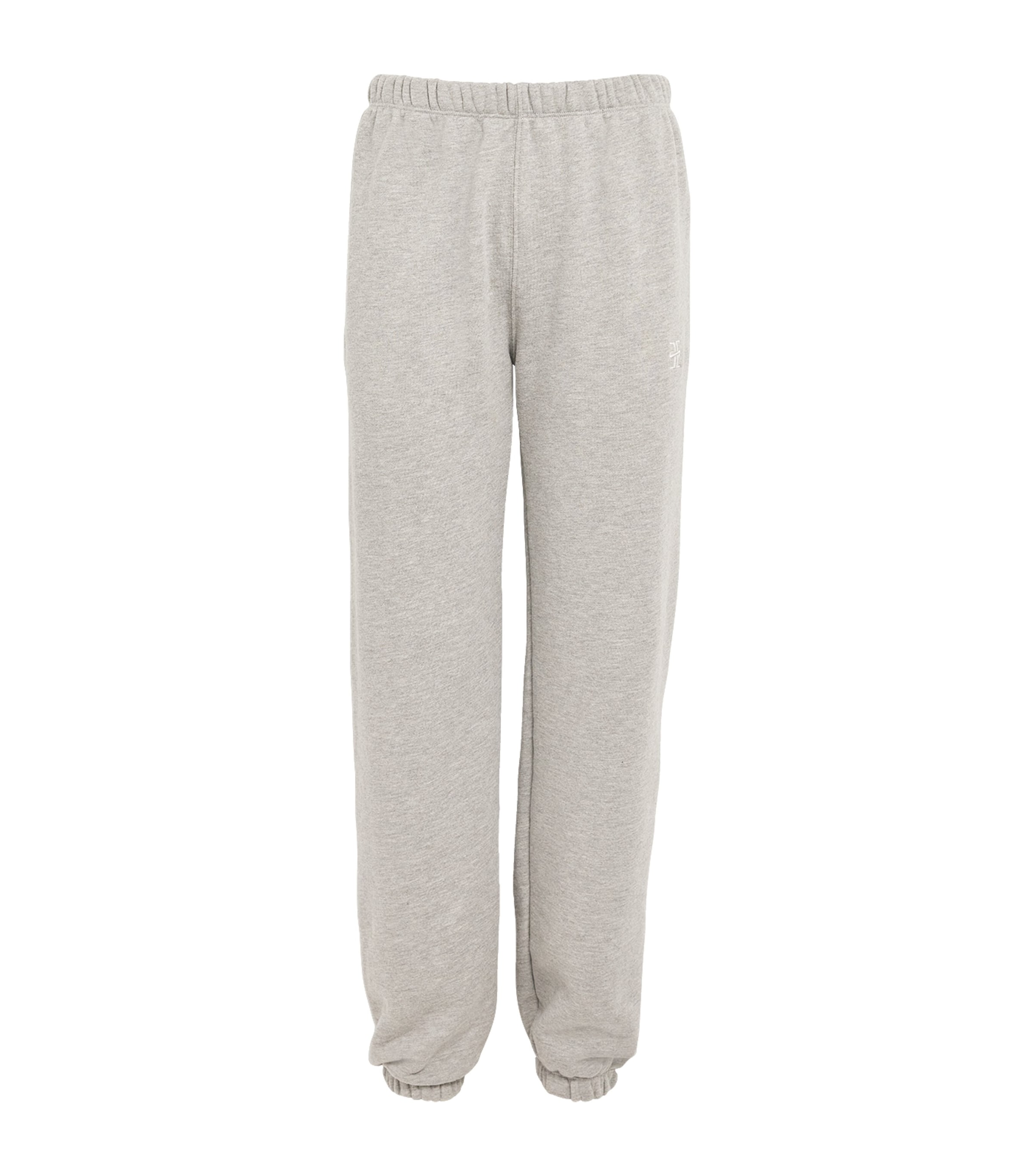 ÉTERNE Womens Cotton-Modal Sweatpants Heather Grey