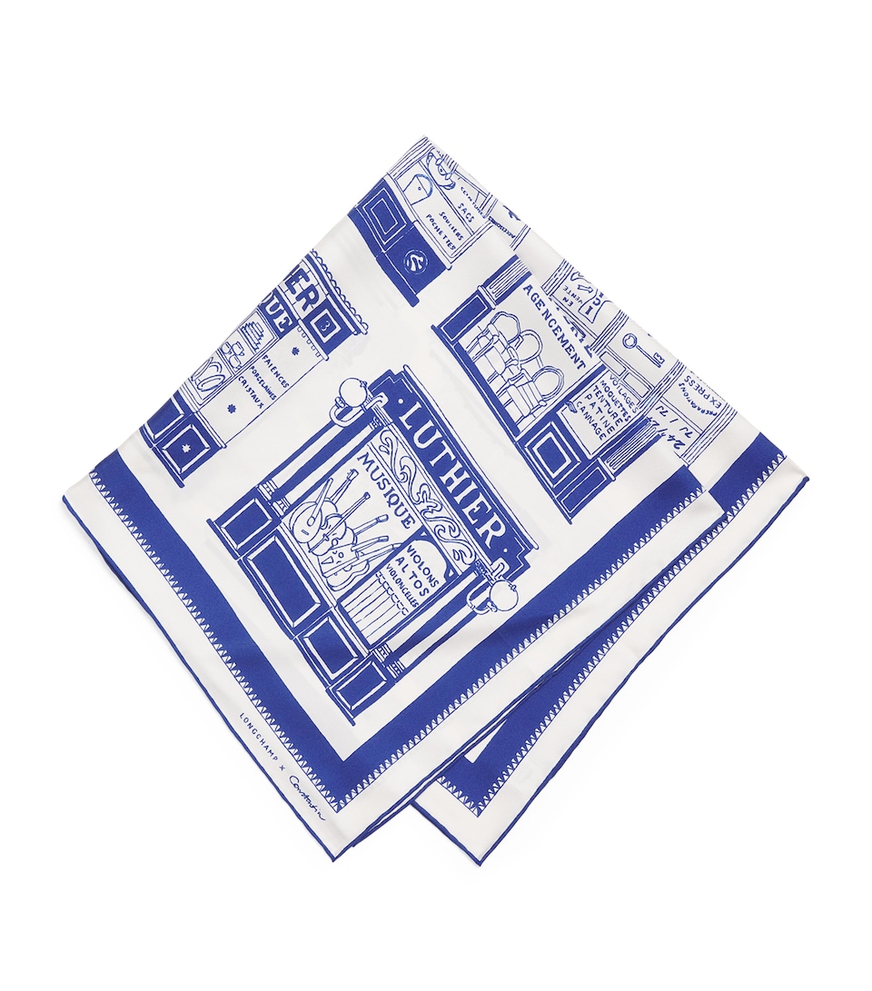 x Constantin Riant Silk Scarf