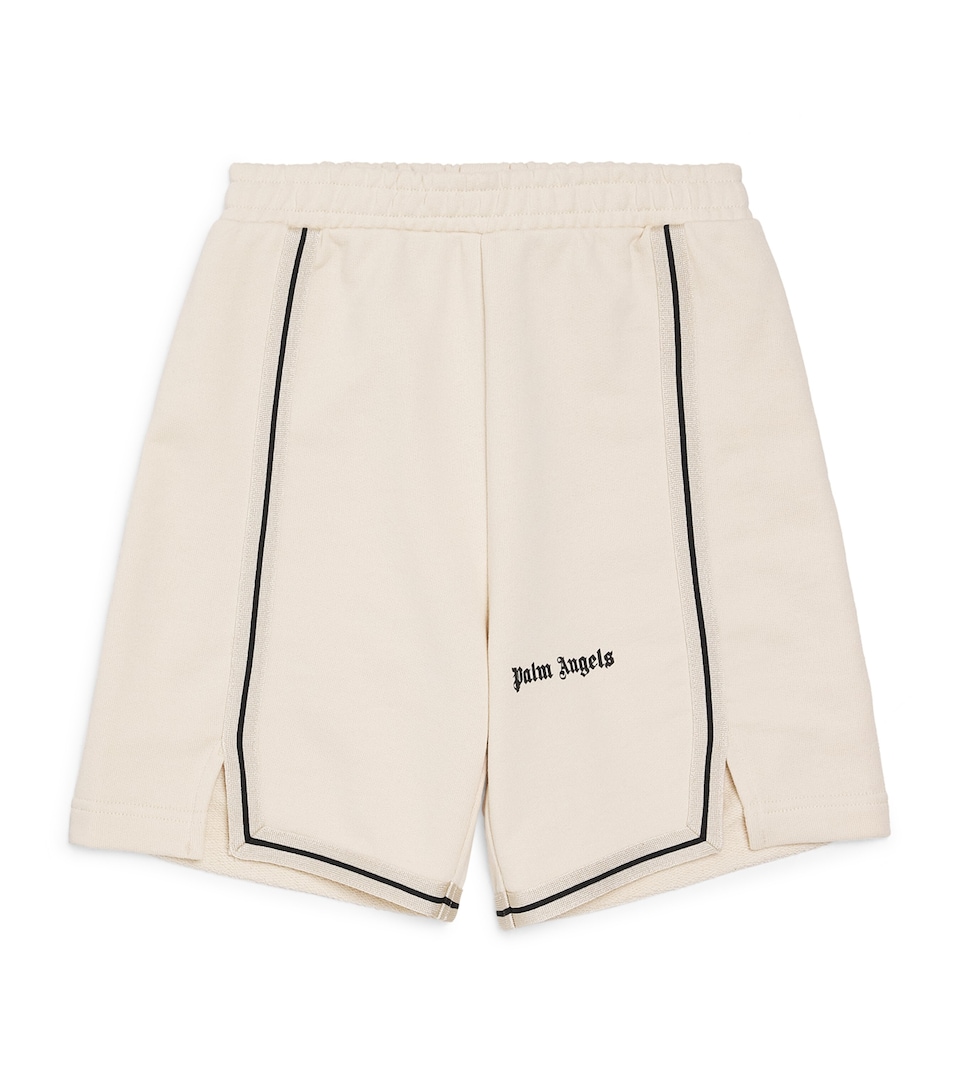 Palm Angels Kids Cotton Track Shorts (4-12+ Years)