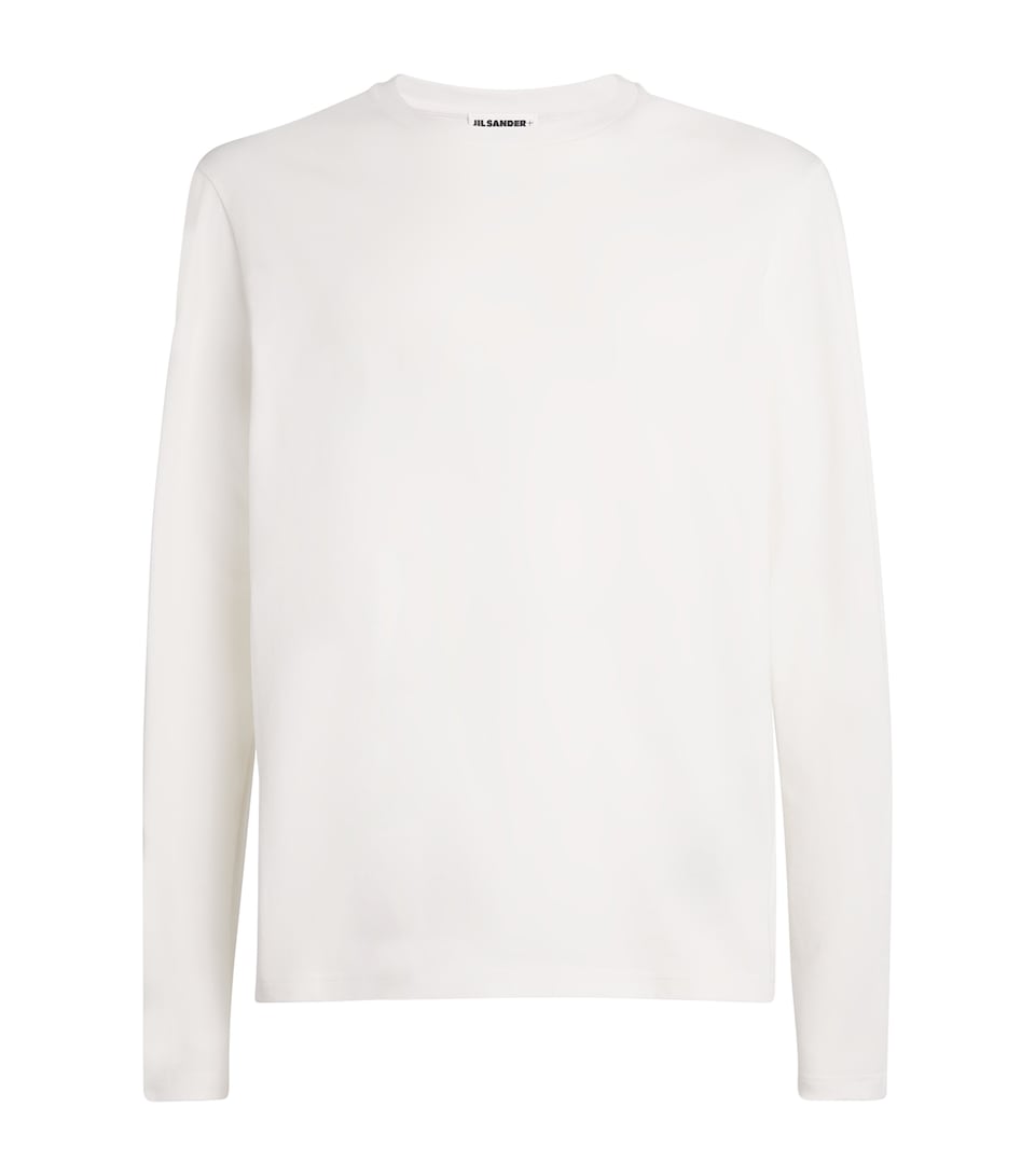 Cotton Logo-Patch T-Shirt