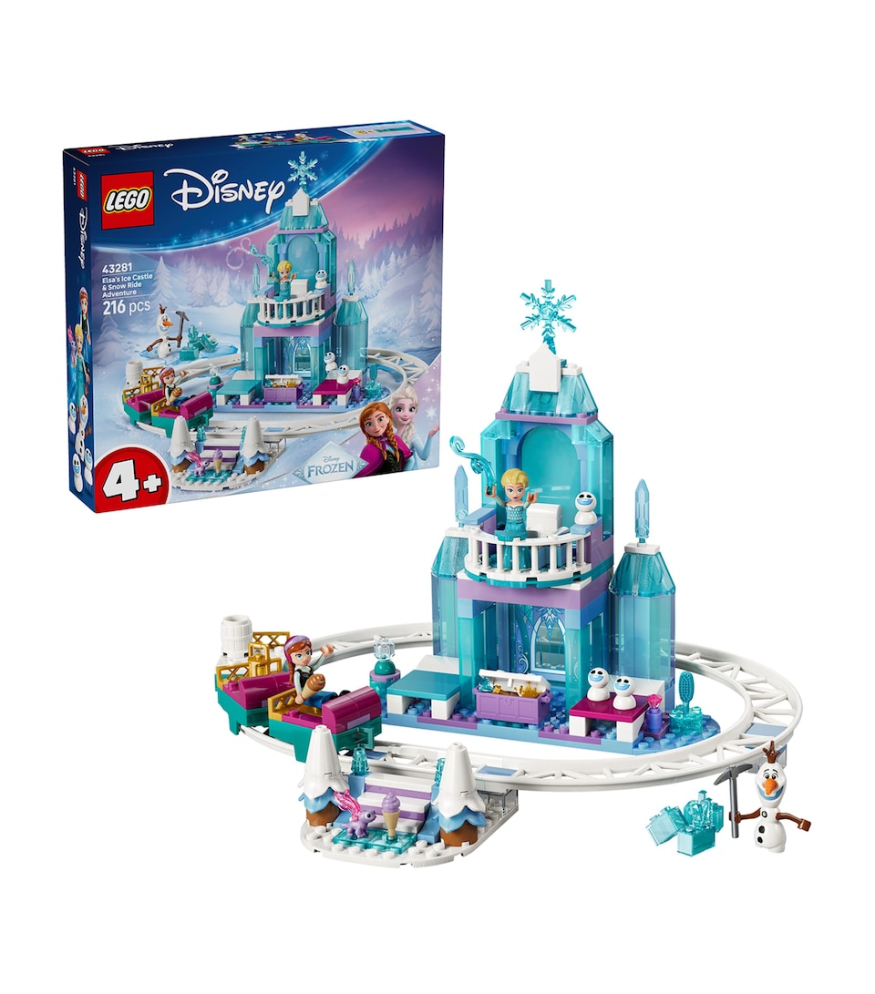 Disney Frozen Elsa’s Ice Castle & Snow Ride Adventure 43281