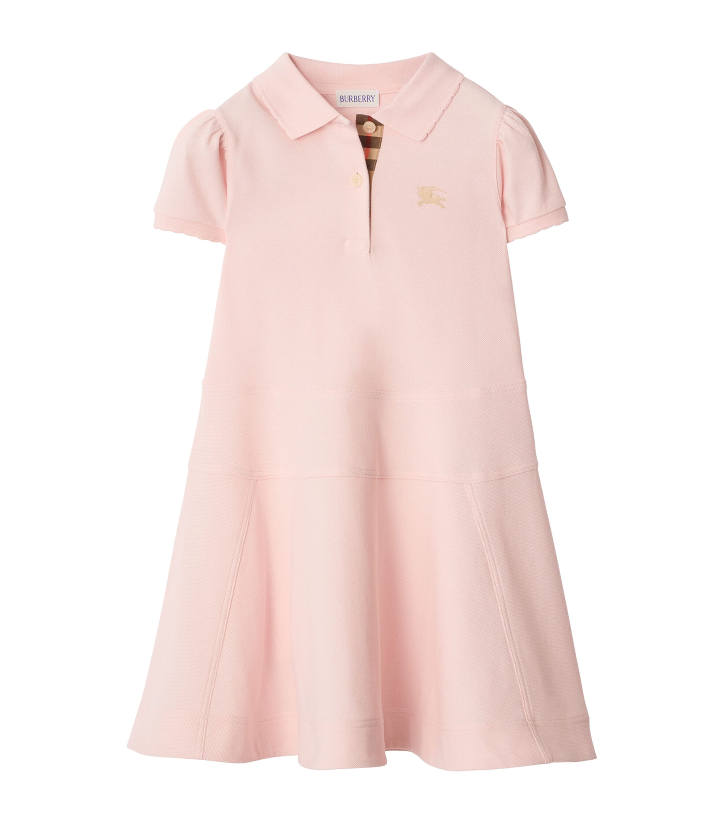 Cotton Polo Shirt Dress (3-12 Years)