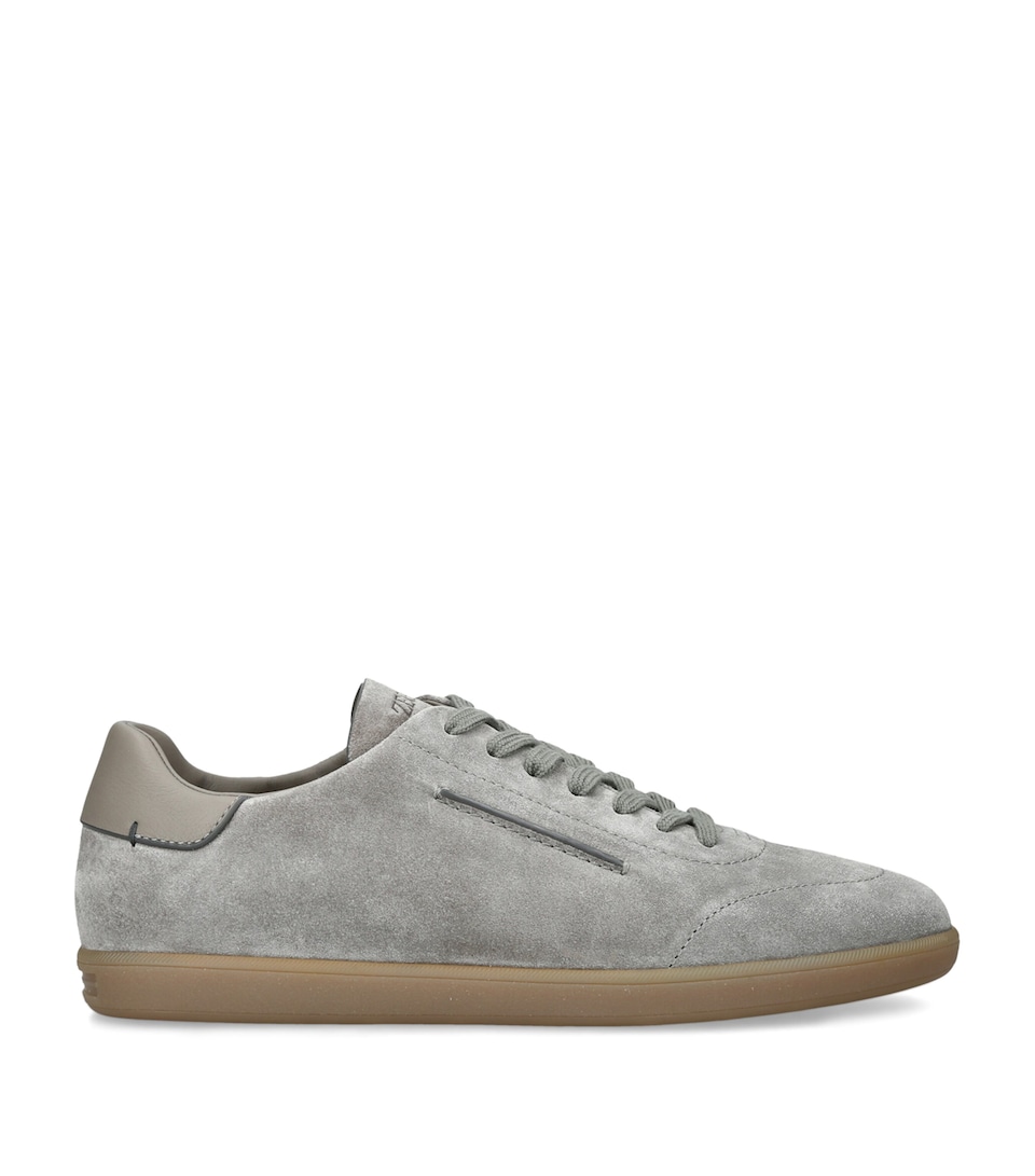 Zegna Suede 232 Sneakers Grey/light