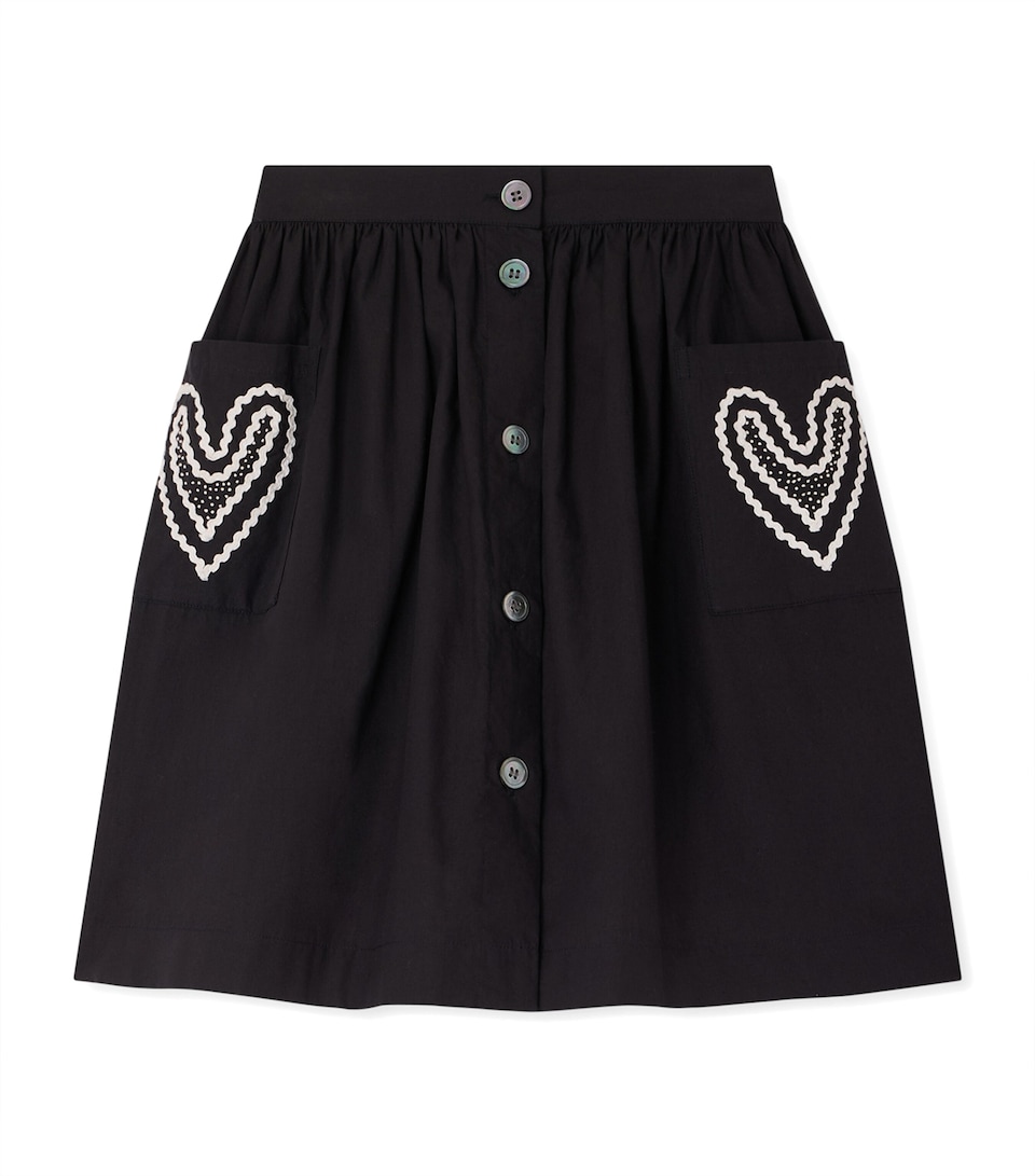Cotton Heart Skirt (10-14 Years)