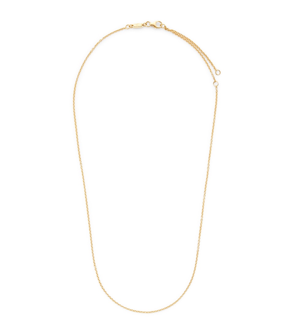 Yellow Gold Thin Cable Chain