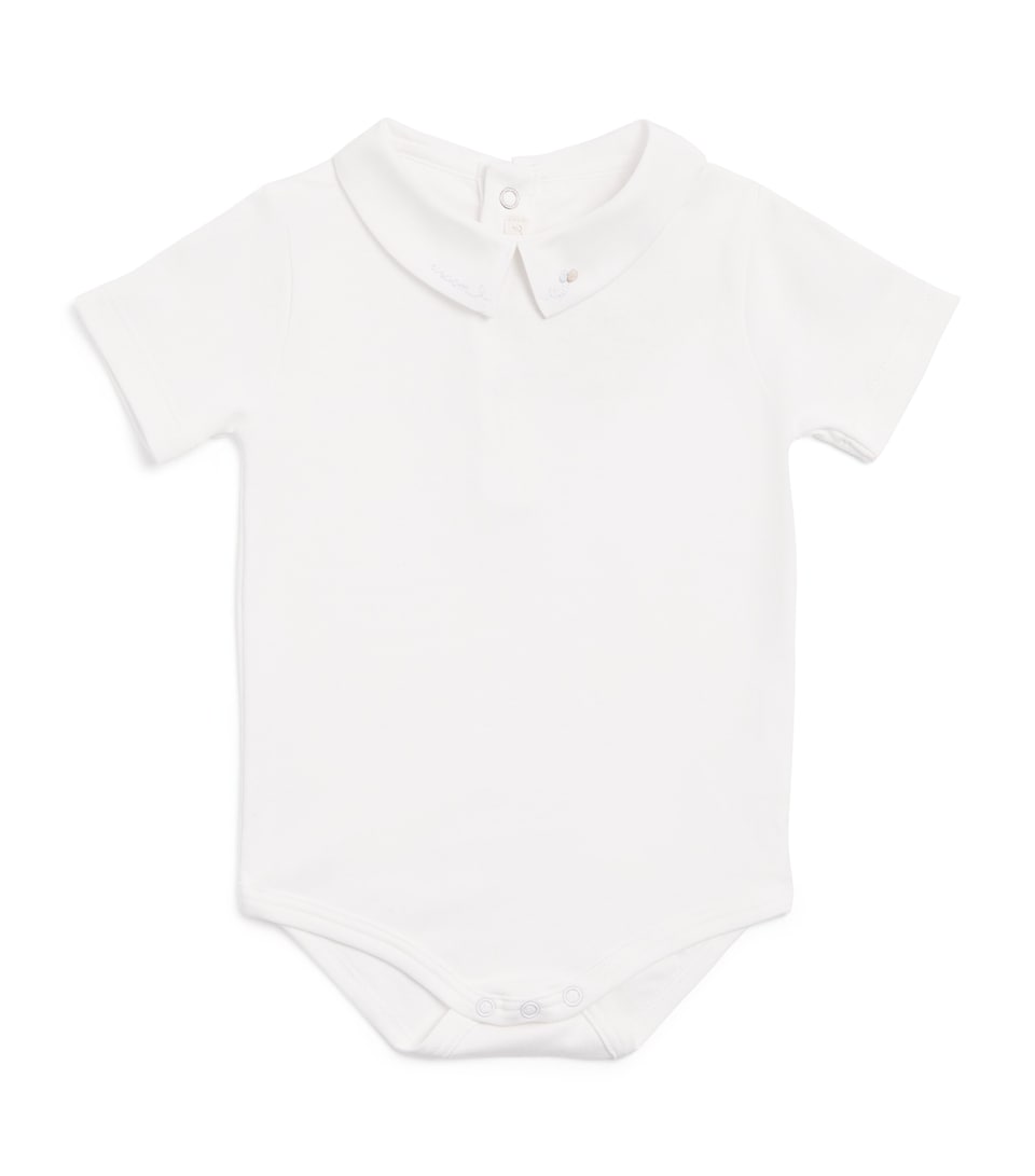 Pima Cotton Race Car Bodysuit (0-18 Months)
