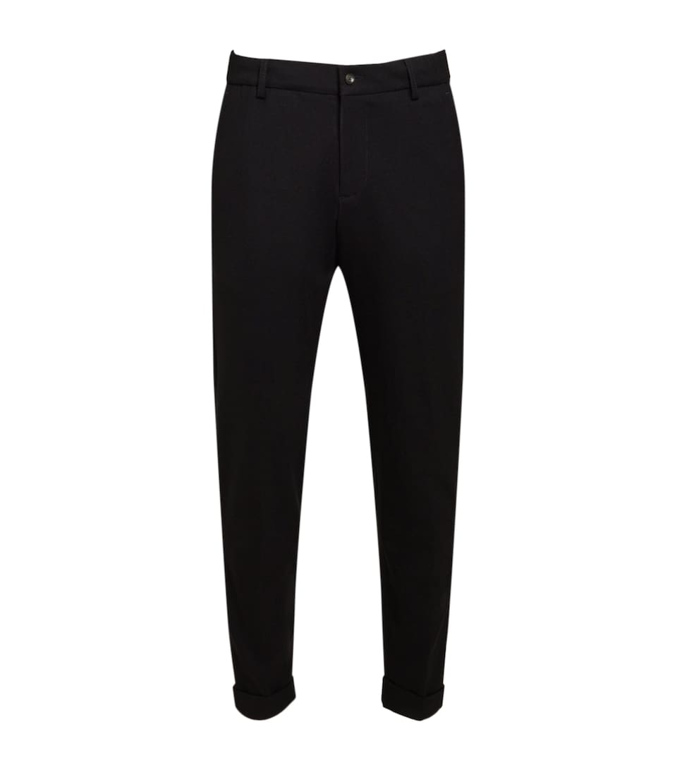 Cashmere Straight Trousers