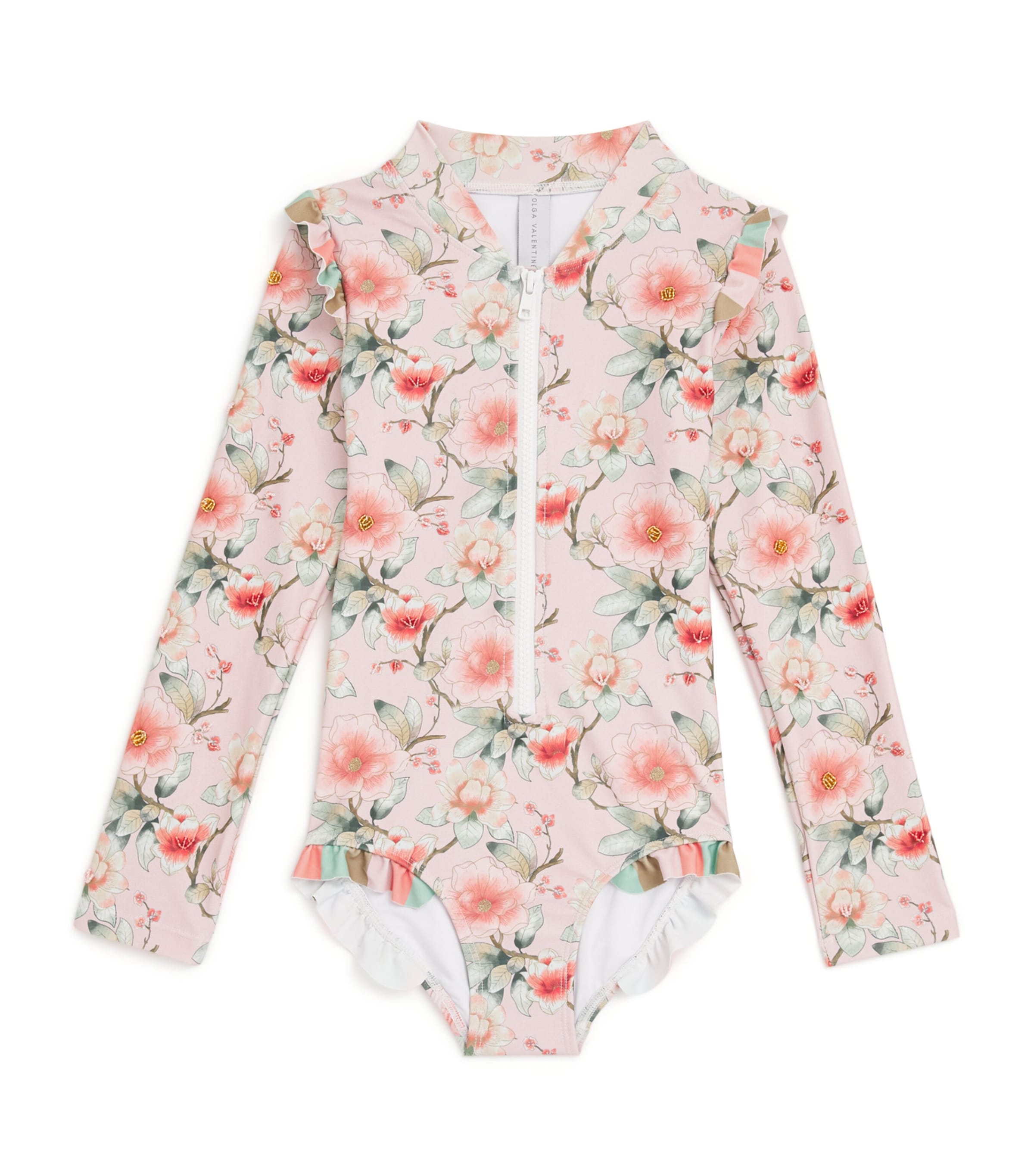 Floral Print Swimsuit (4-14 Years)