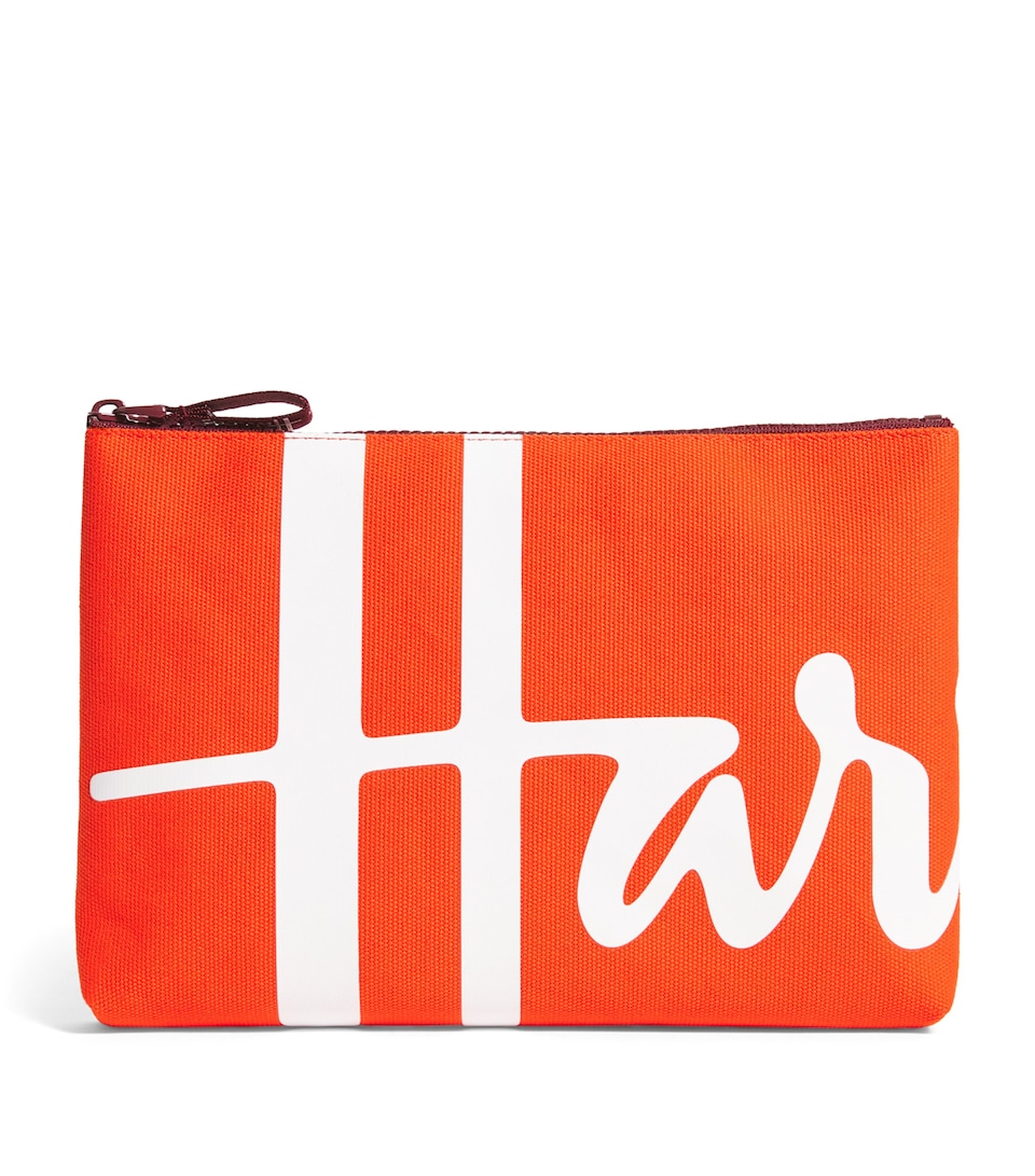Medium Cotton Logo Pouch