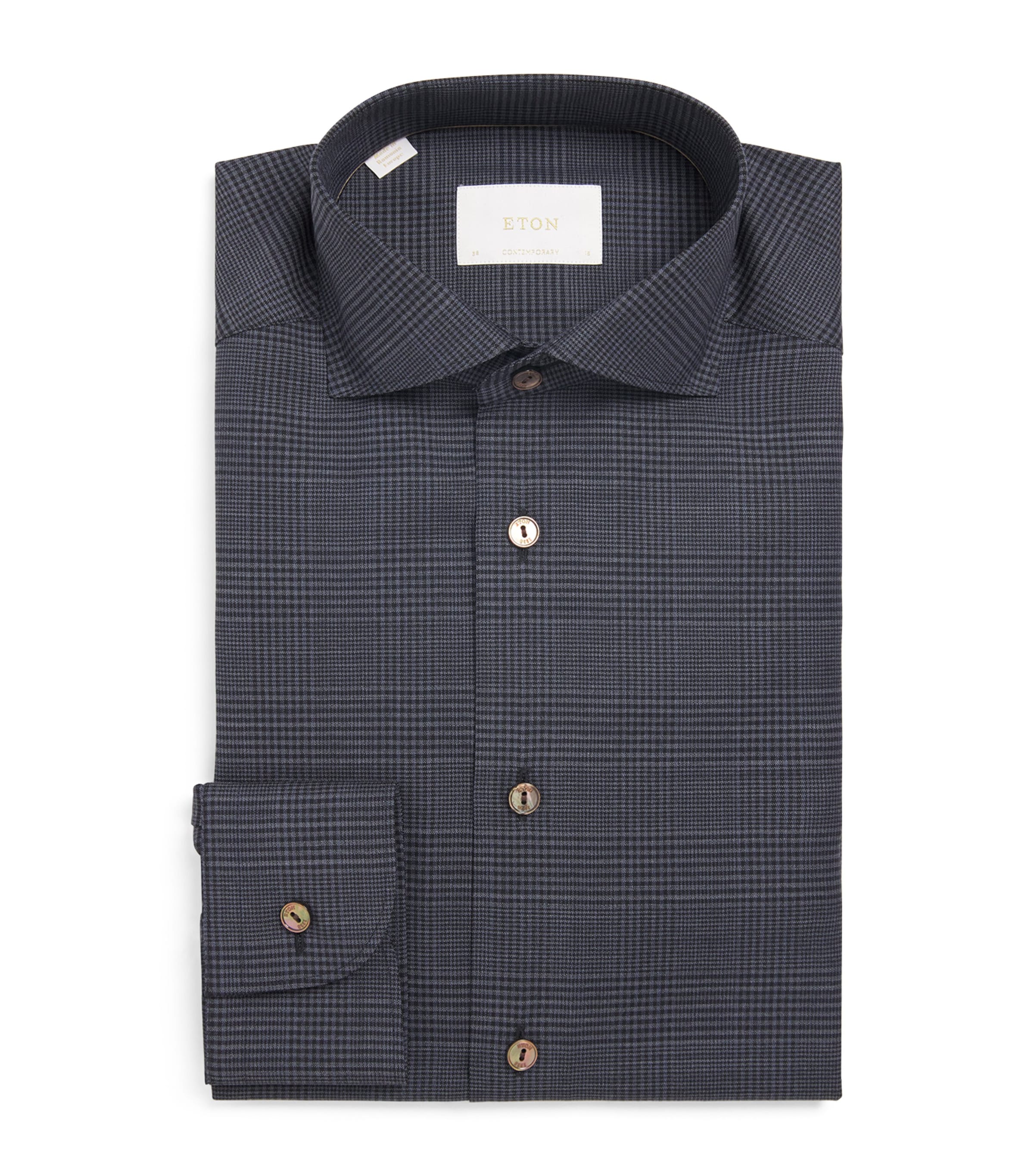 Wool Contemporary Fit Shirt