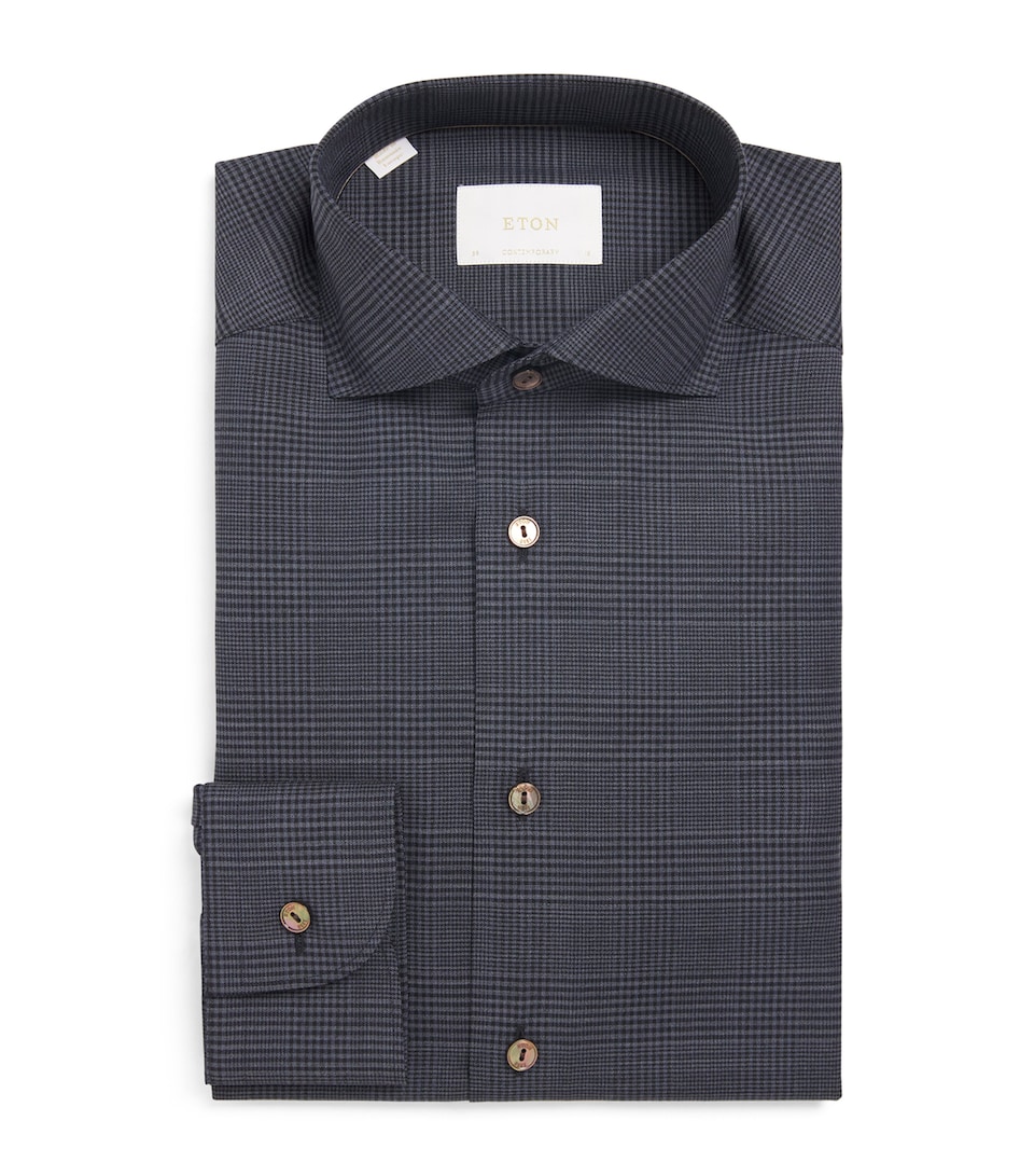 Wool Contemporary Fit Shirt