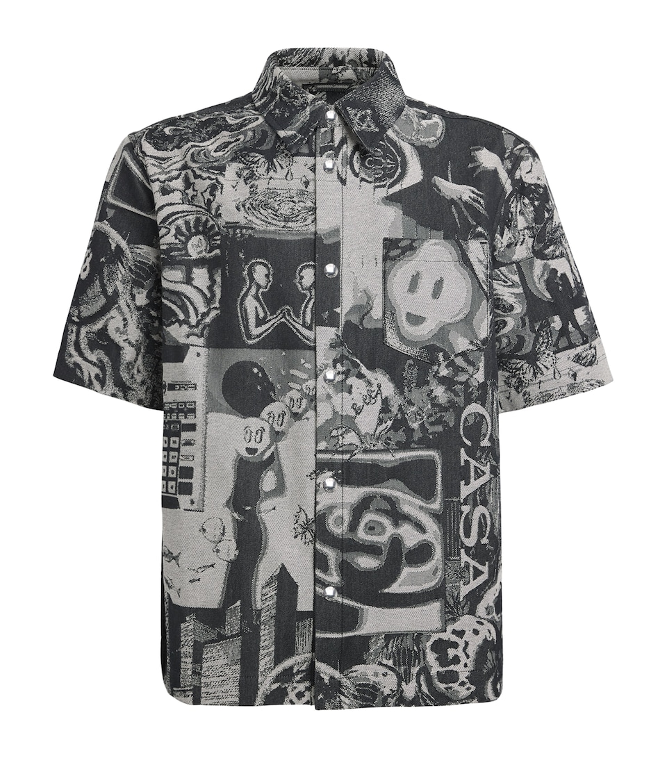 Rave Collage Denim Shirt