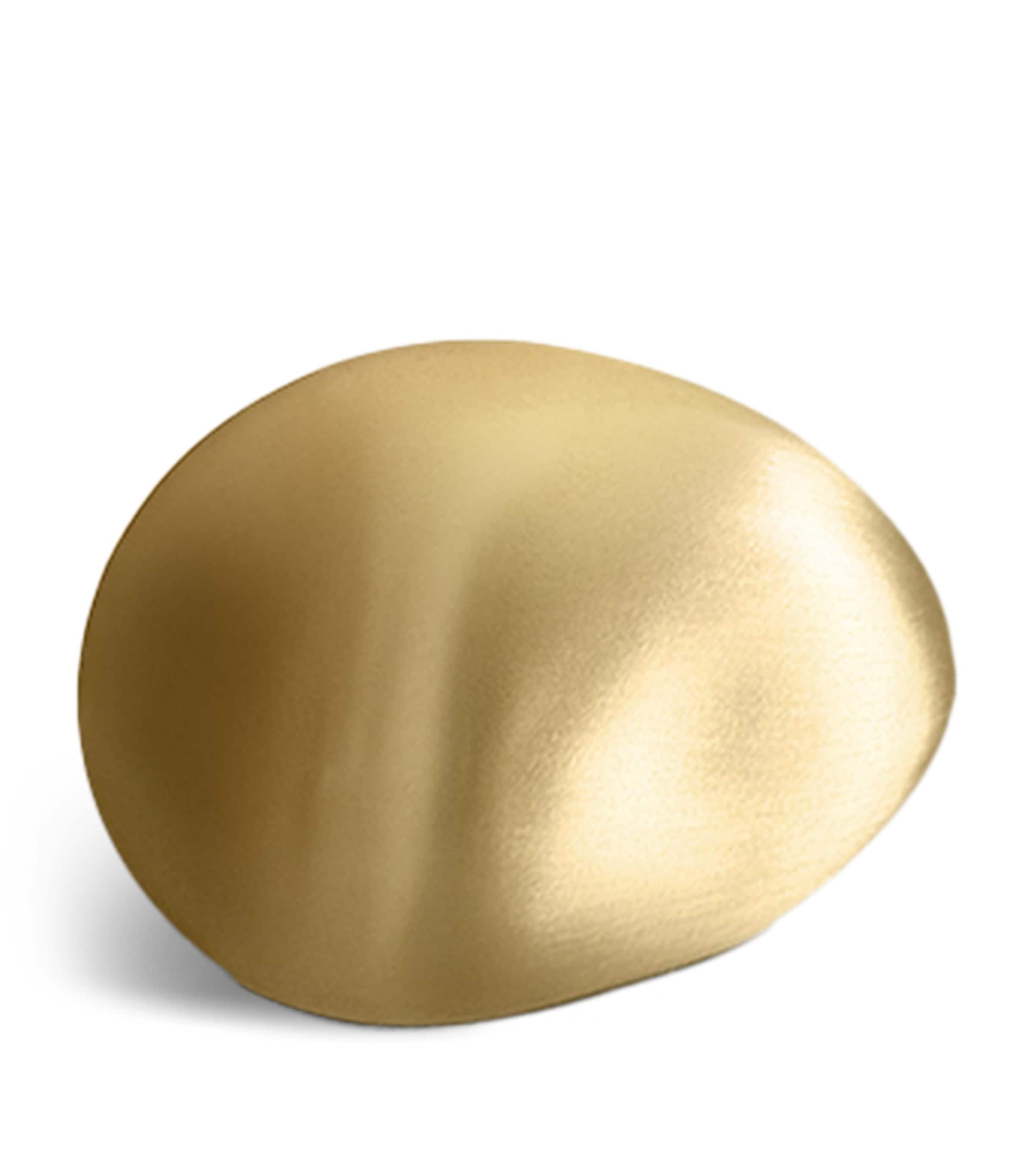 Assouline Pebble Paperweight (8.5cm) Brass
