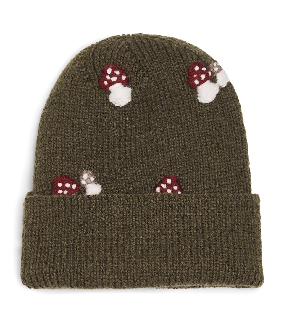 Merino Wool Mushroom Beanie (6-24 Months)