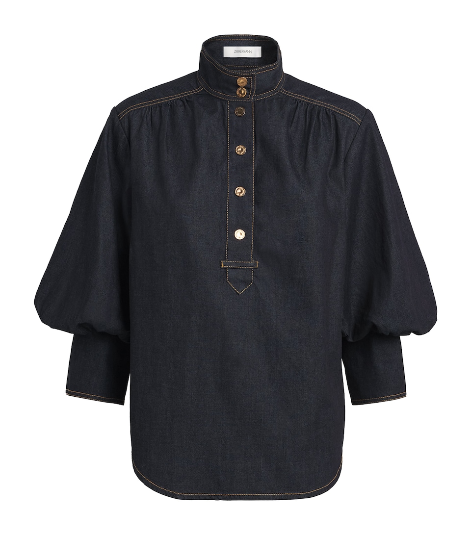 Denim Billow Shirt