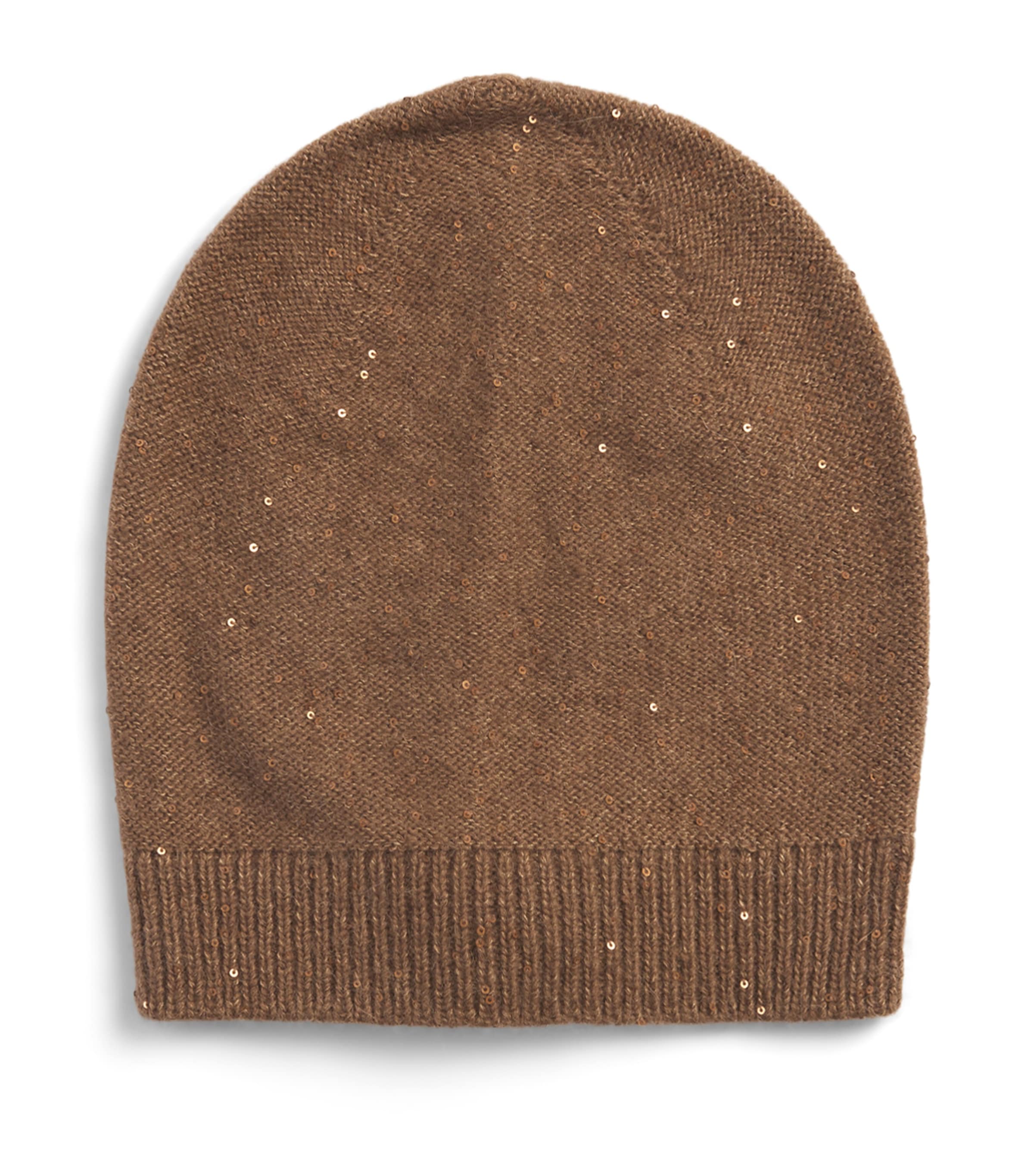Fabiana Filippi Wool-Blend Sequinned Beanie Vimini