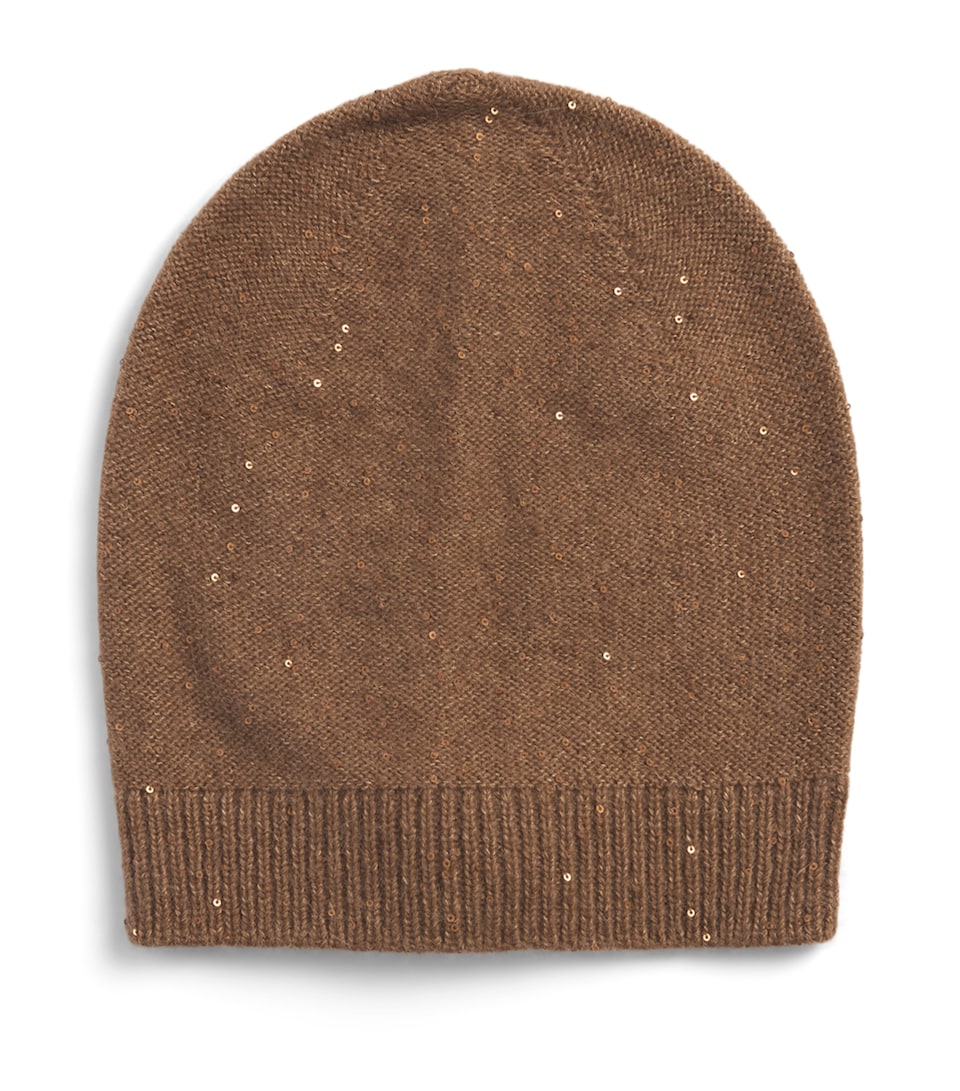 Fabiana Filippi Wool-Blend Sequinned Beanie Vimini