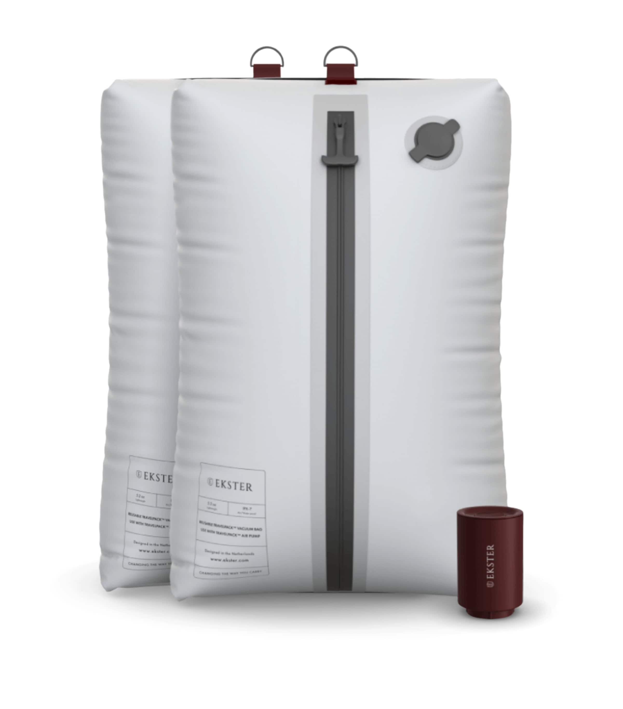 Ekster TravelPack Vacuum Kit (Pack of 2) Grey