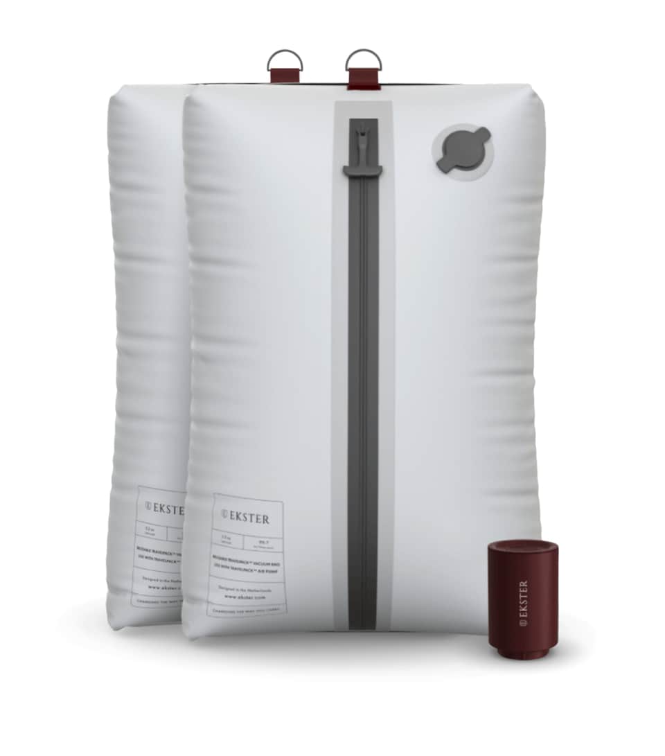 Ekster TravelPack Vacuum Kit (Pack of 2) Grey