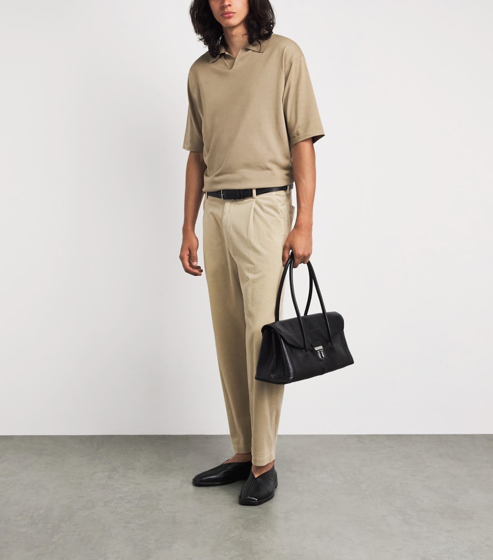 Barena Mens Corduroy Straight Trousers Sasso