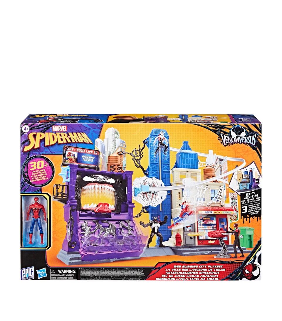 Spider-Man Web Slinging City Playset