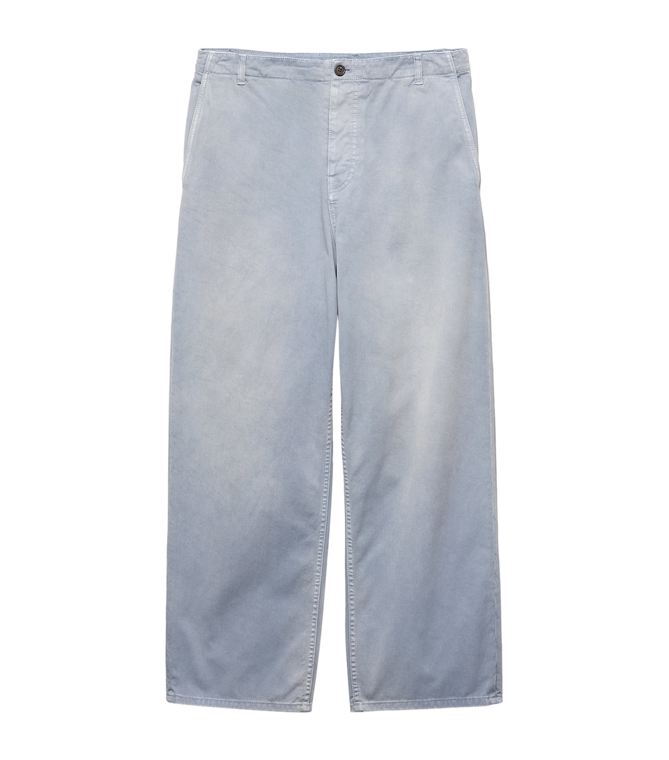 Cotton Gabardine Jeans