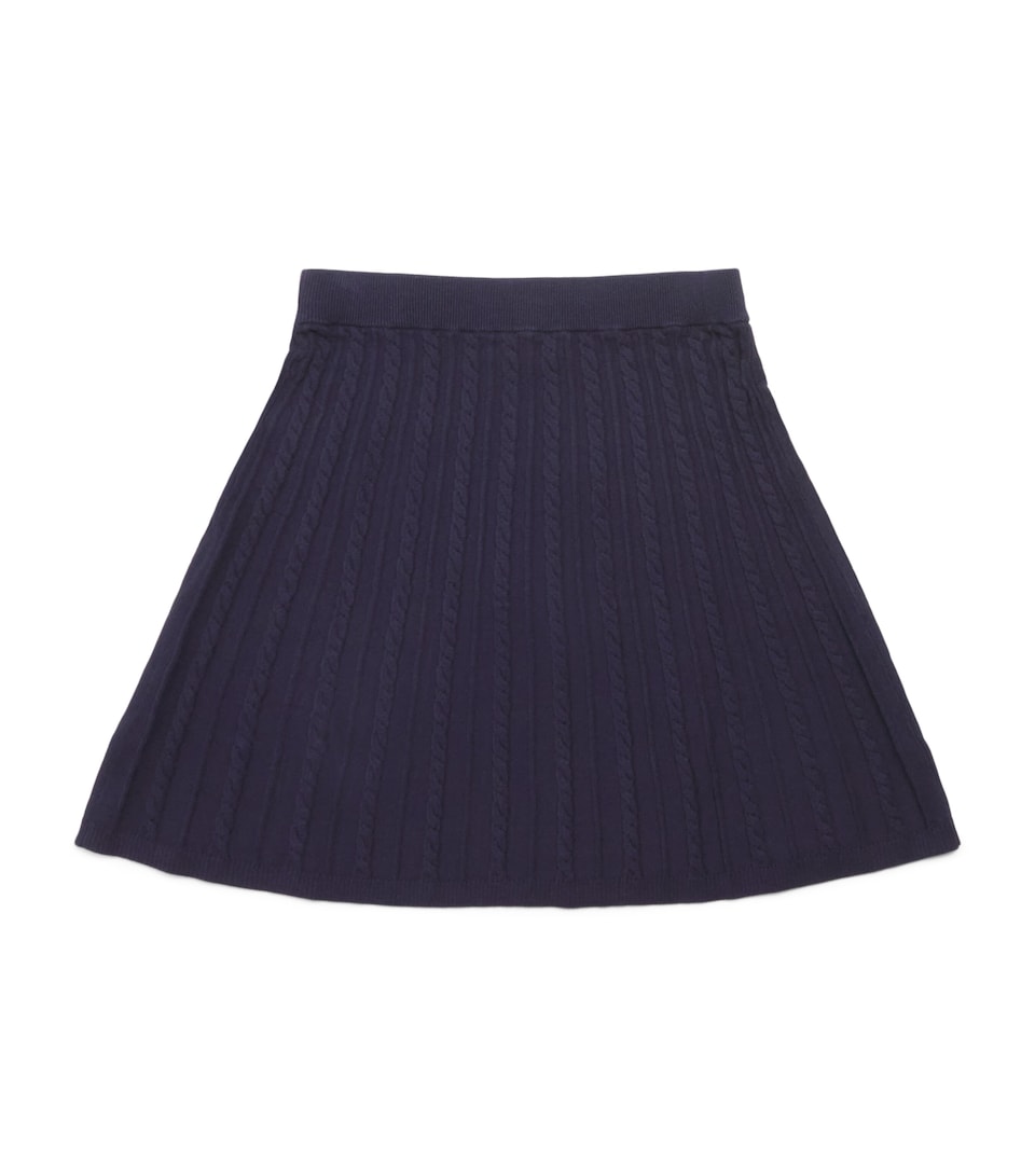 Emporio Armani Kids Knitted Skirt (4-14 Years) Ic Blu Nvy Ea