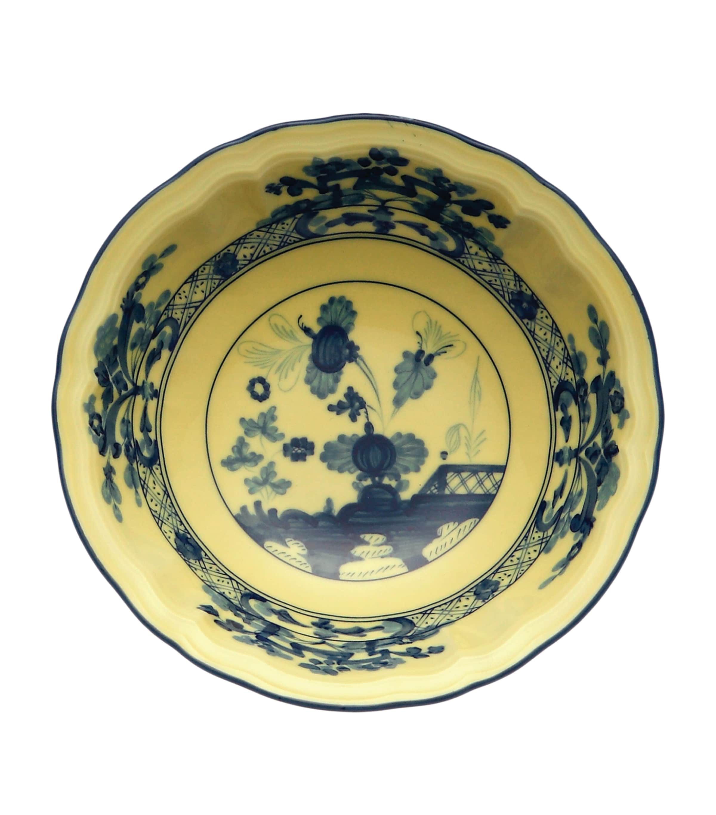 GINORI 1735 Oriente Italiano Citrino Fruit Bowl (14.5cm)