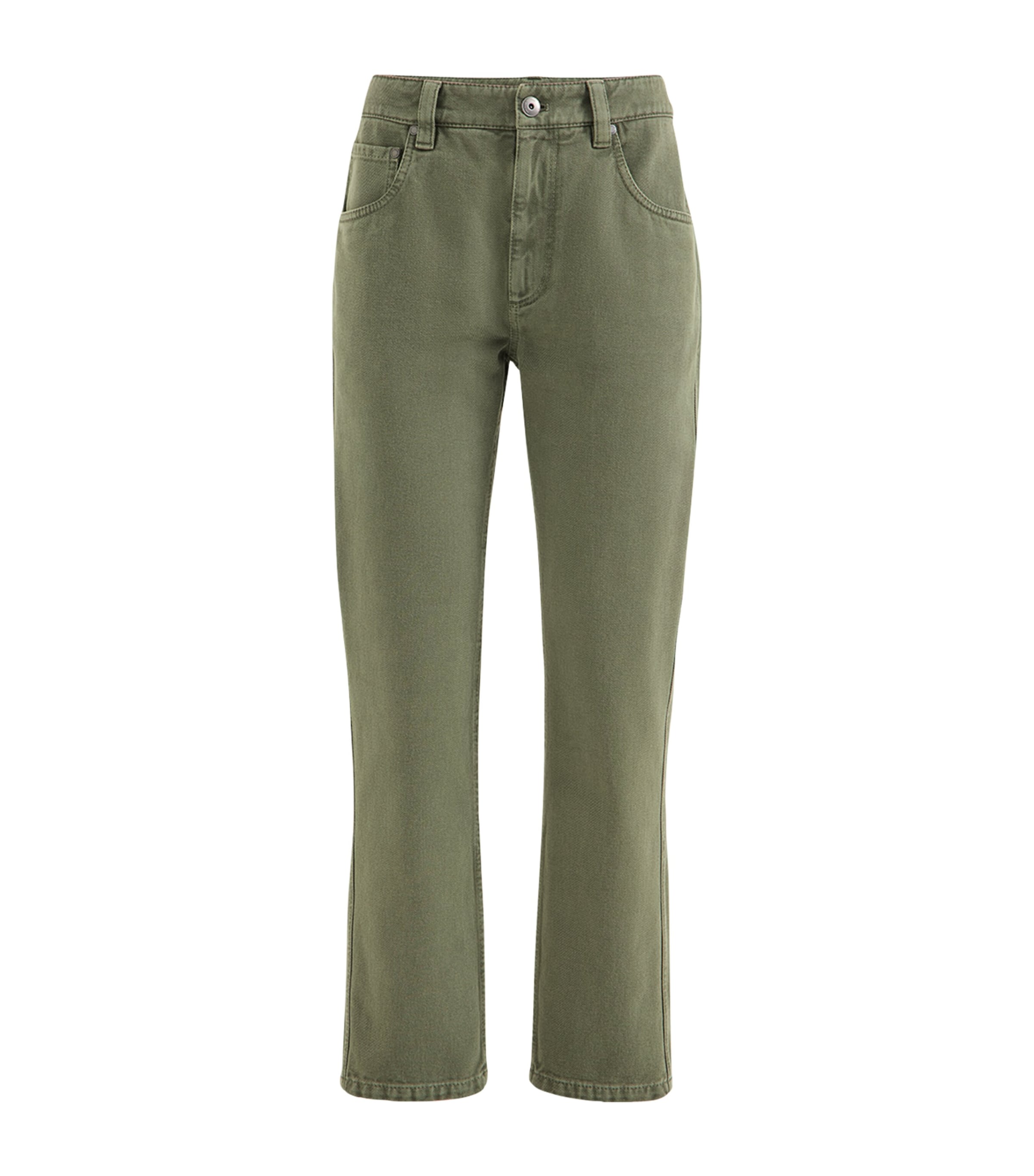 Brunello Cucinelli Womens Straight Jeans