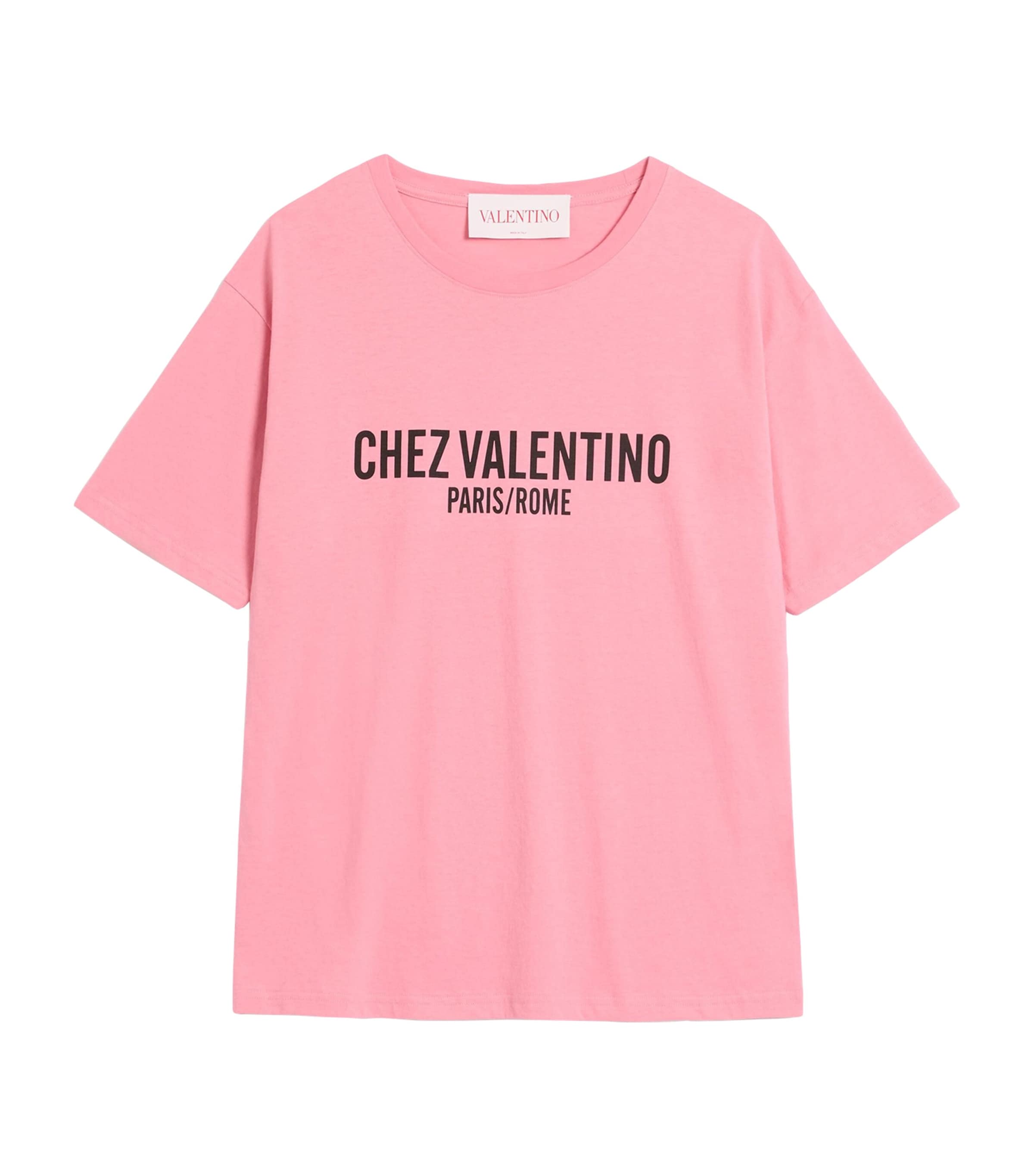 Valentino Cotton Monogram T-Shirt | Harrods UK