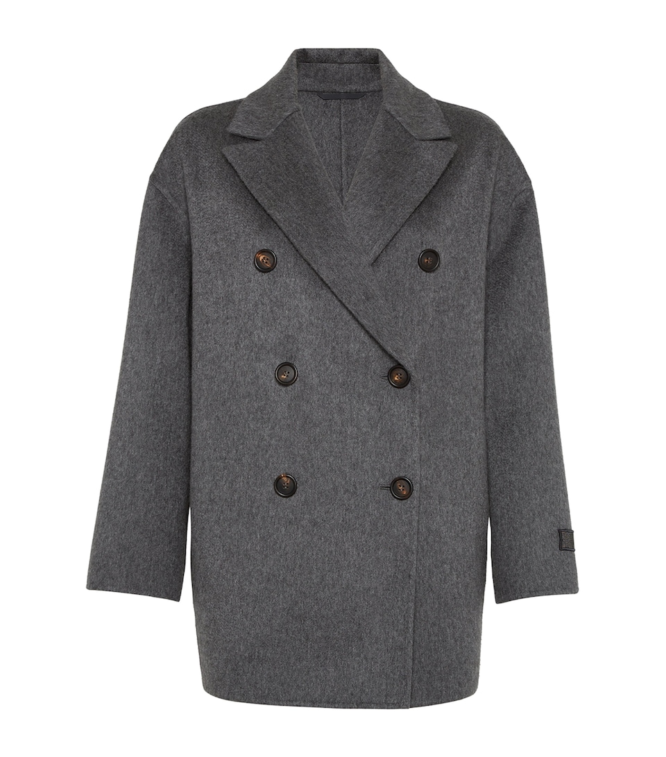 Cashmere Monili Pea Coat