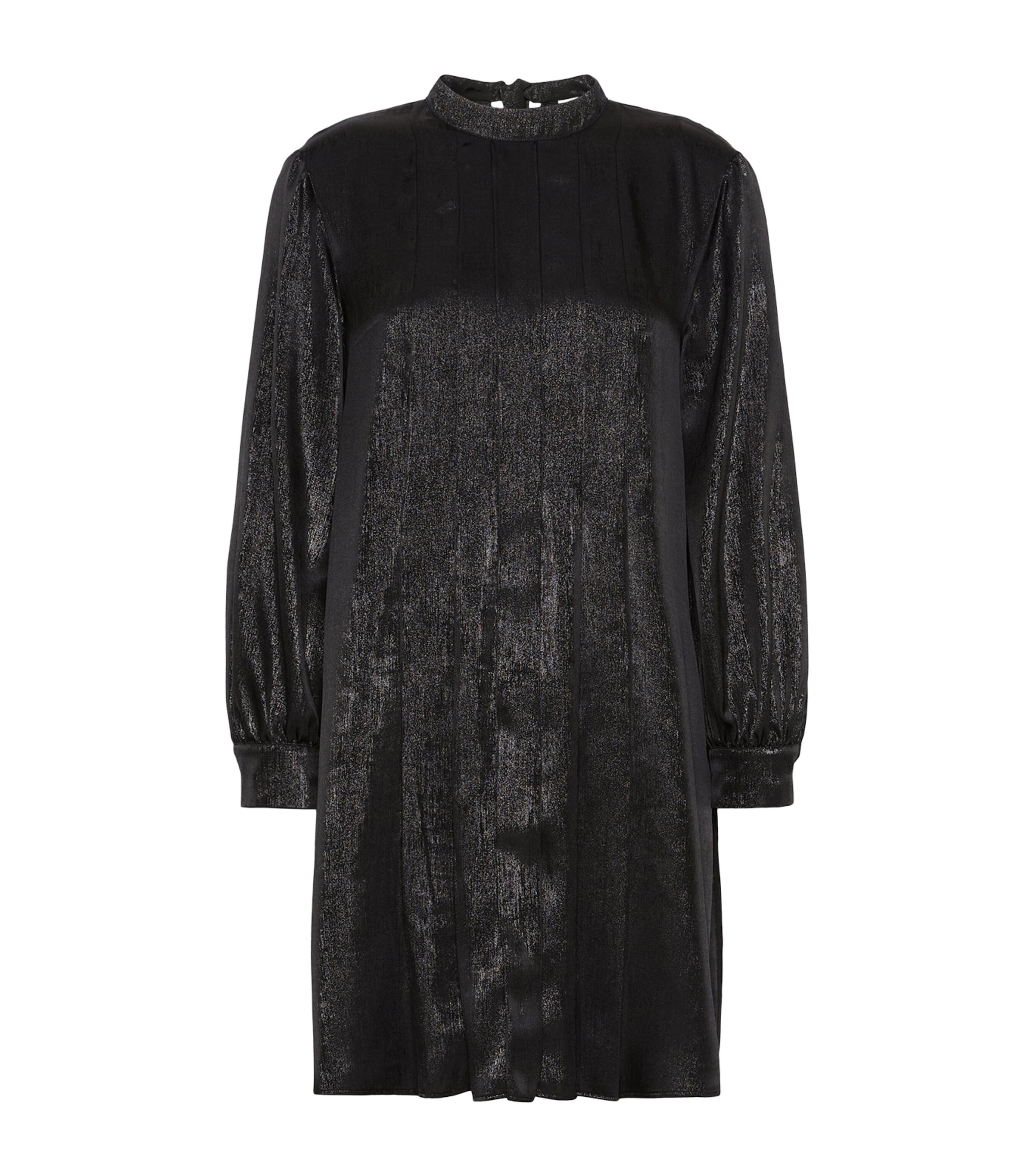 Weekend Max Mara Womens High-Neck Mini Dress Black