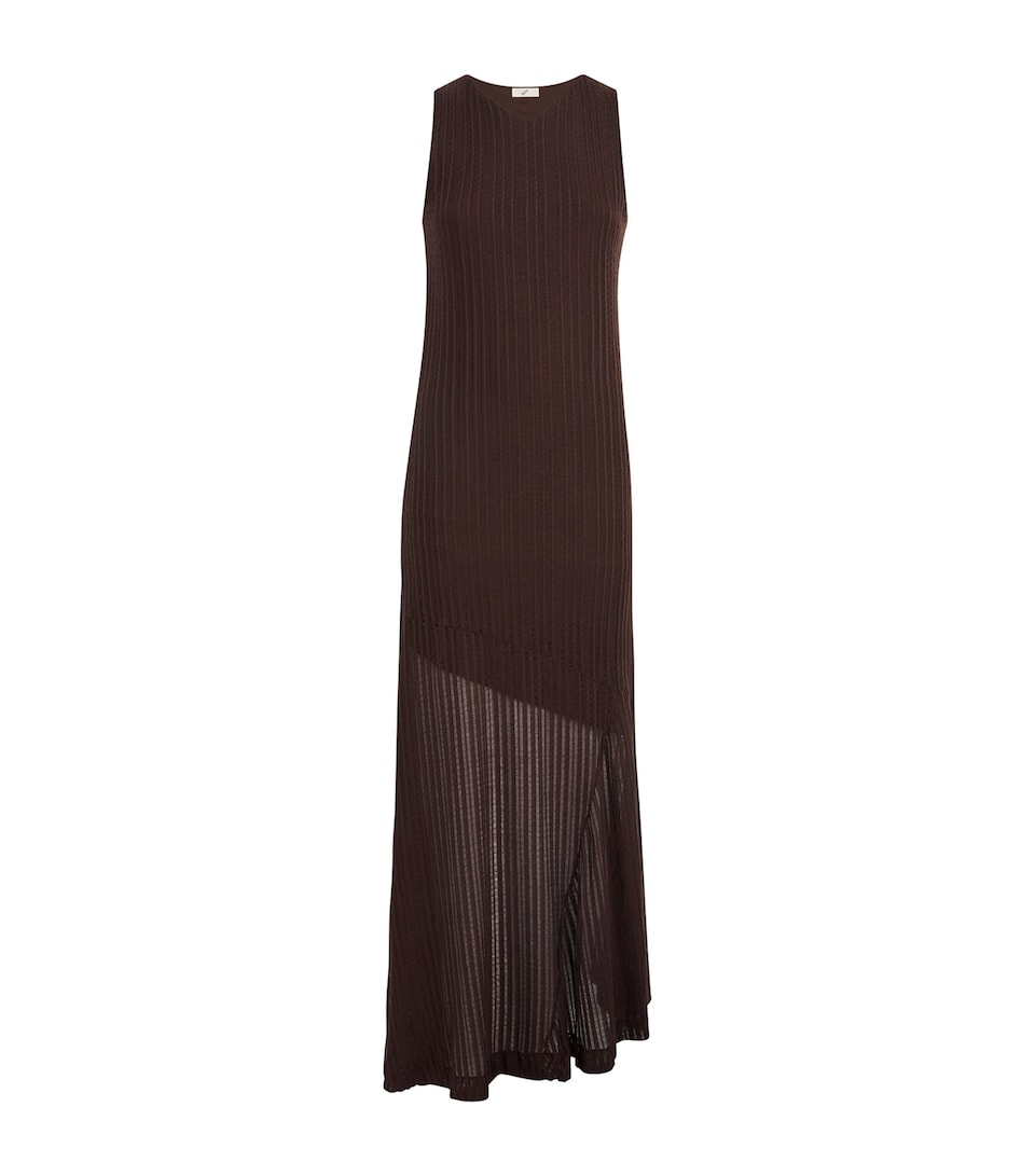 Ribbed Spacia Maxi Dress