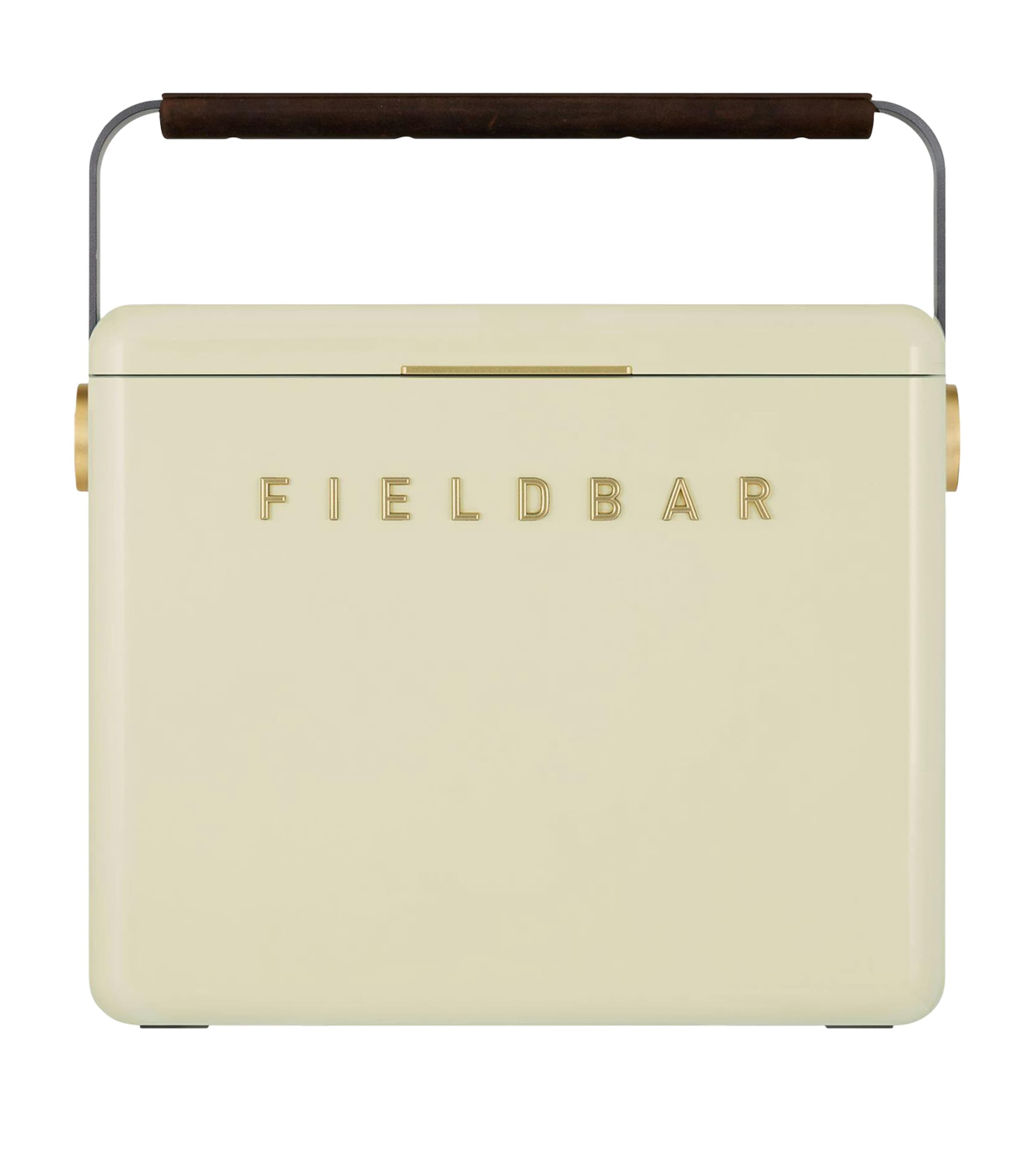 Fieldbar Gin Trunk Cooler Box Safari White