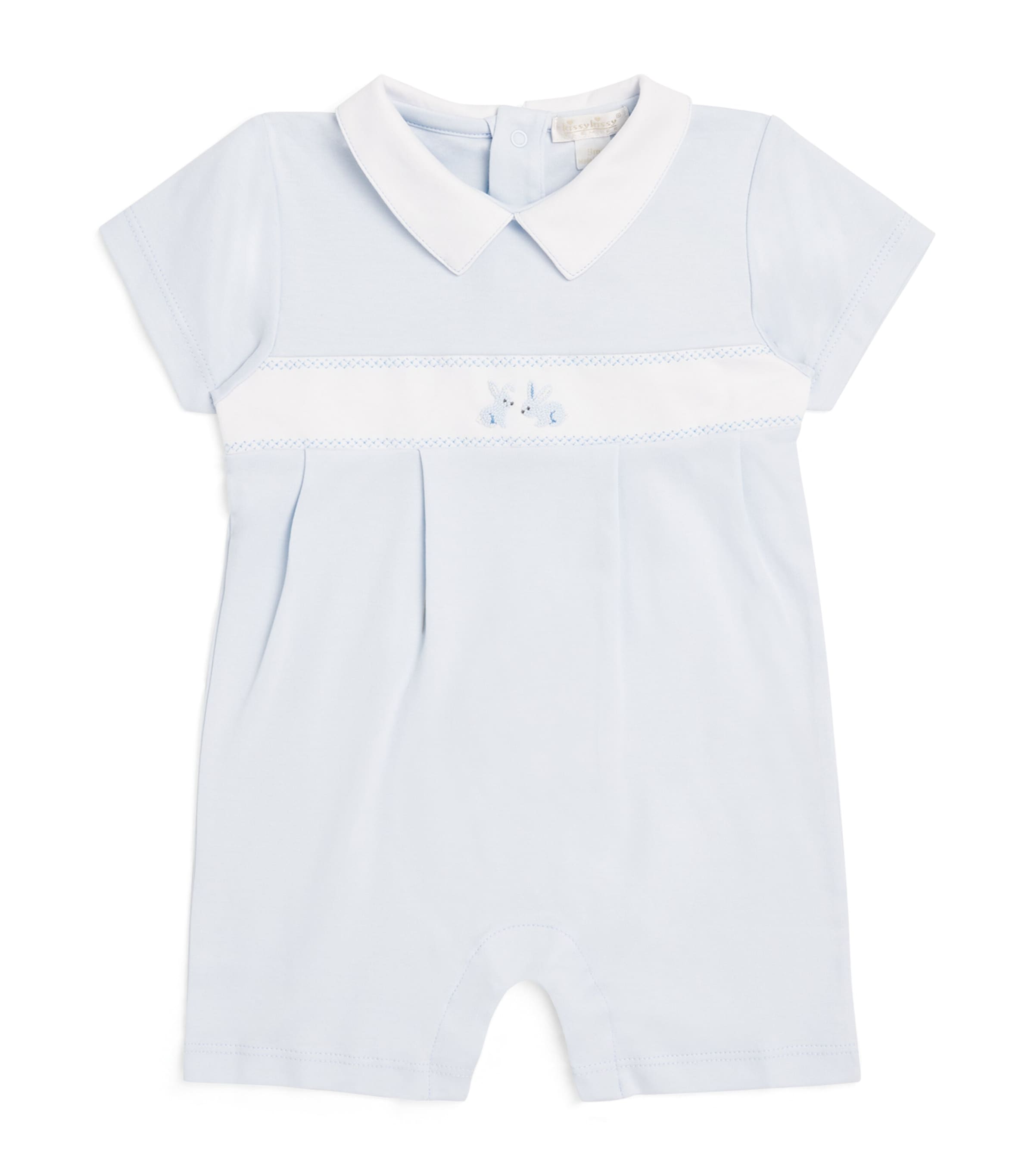 Pima Cotton Springtime Bunny Playsuit (9 Months)