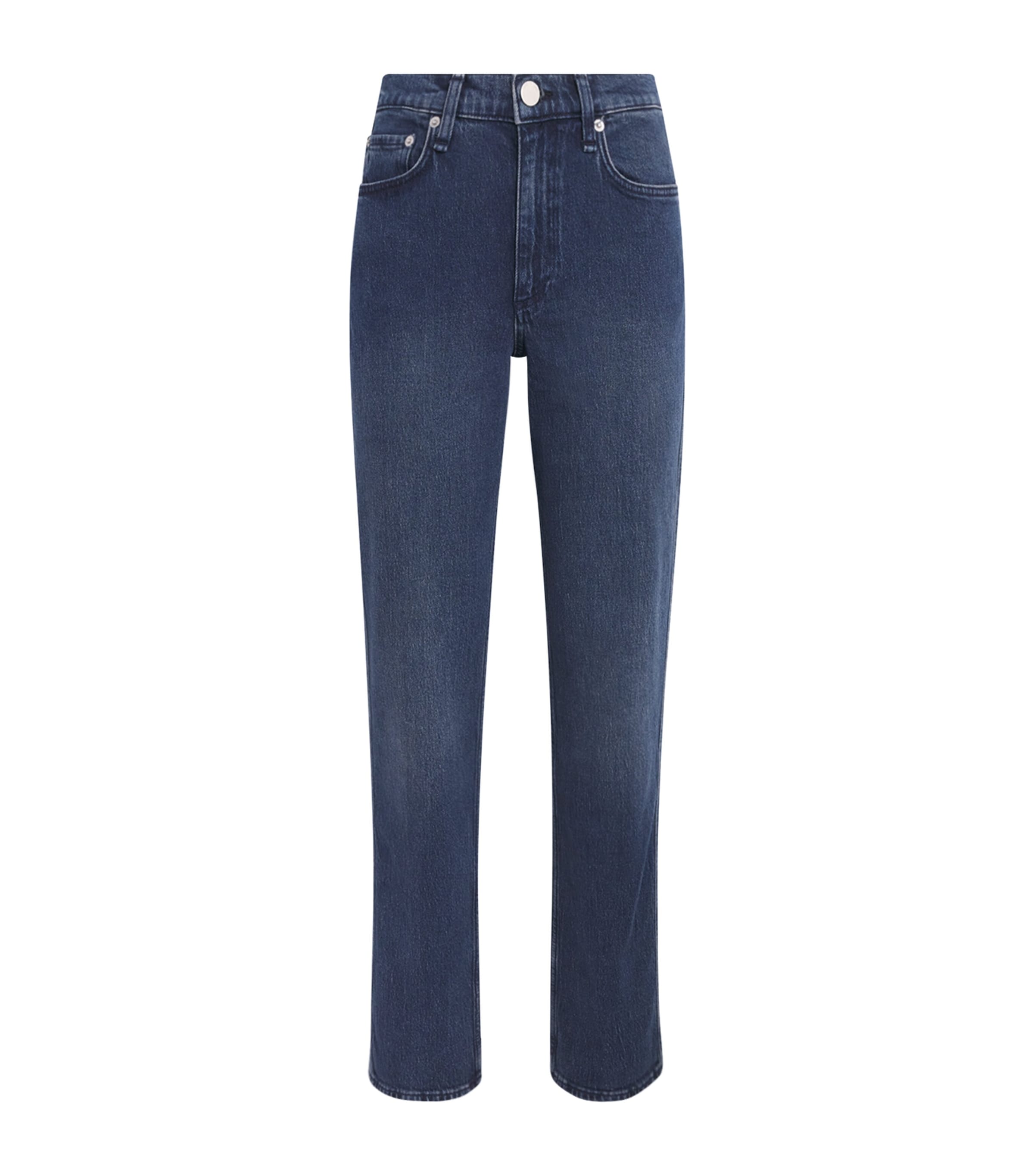 Rag & Bone Womens Miramar Harlow Straight Jeans Catskill