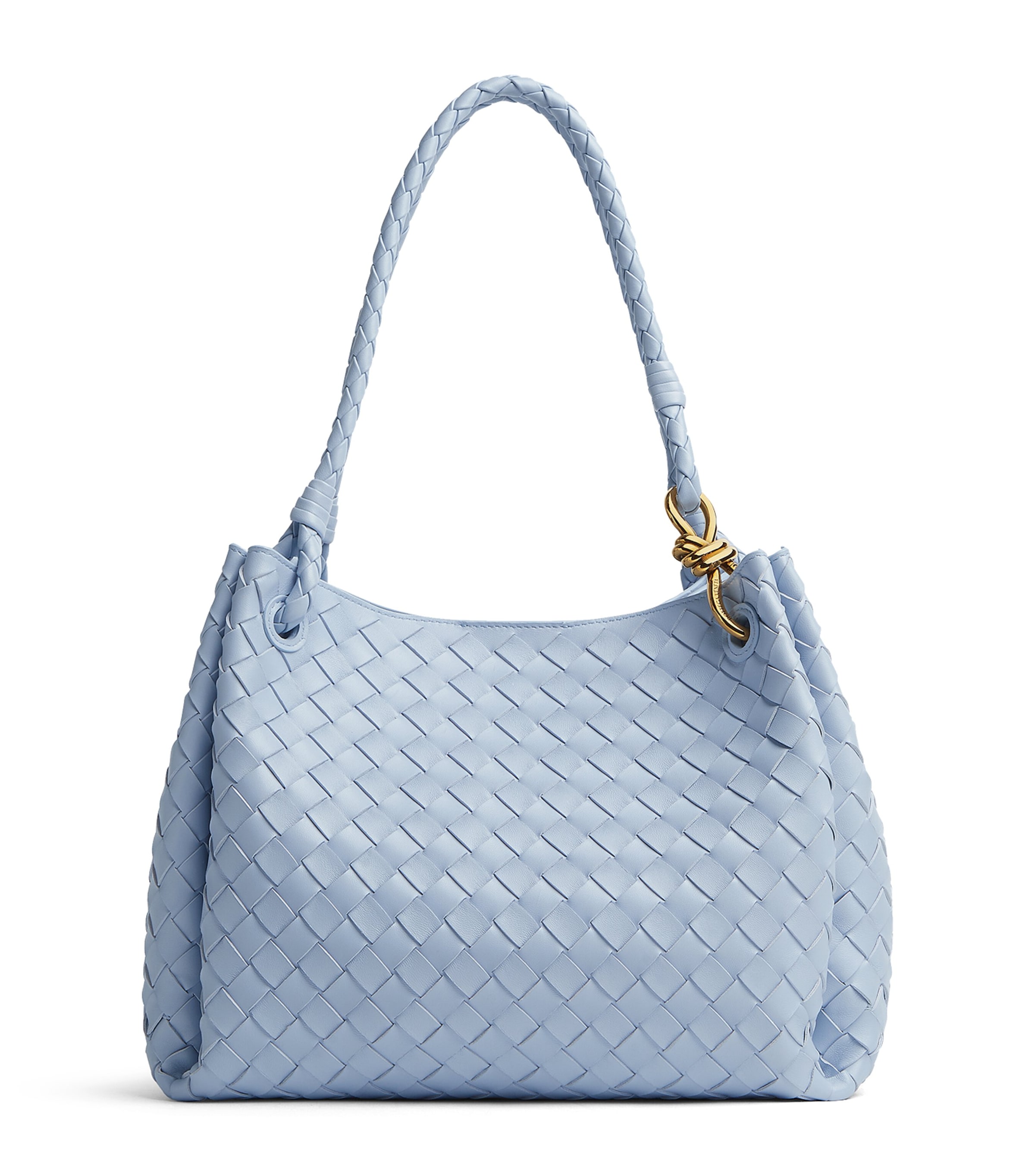 Bottega Veneta Large Leather Parachute Shoulder Bag