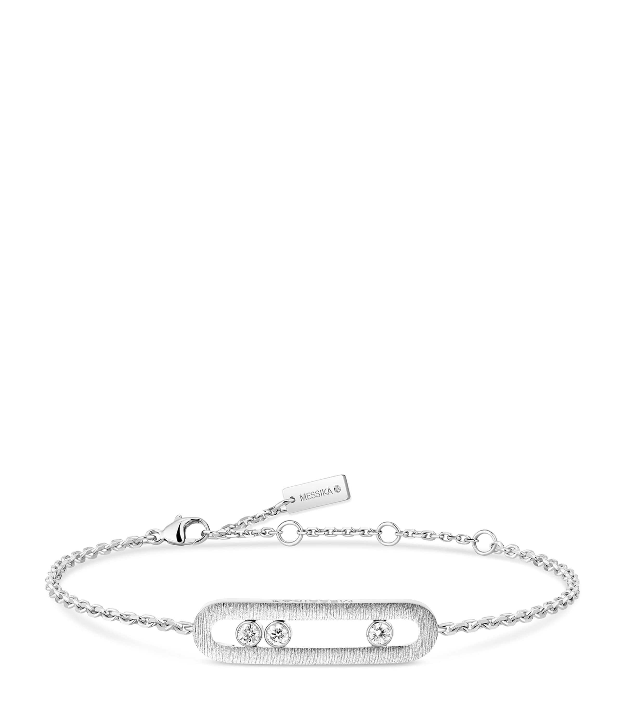 Messika Move Classique White Gold and Diamond Bracelet (0.30ct) White Gold